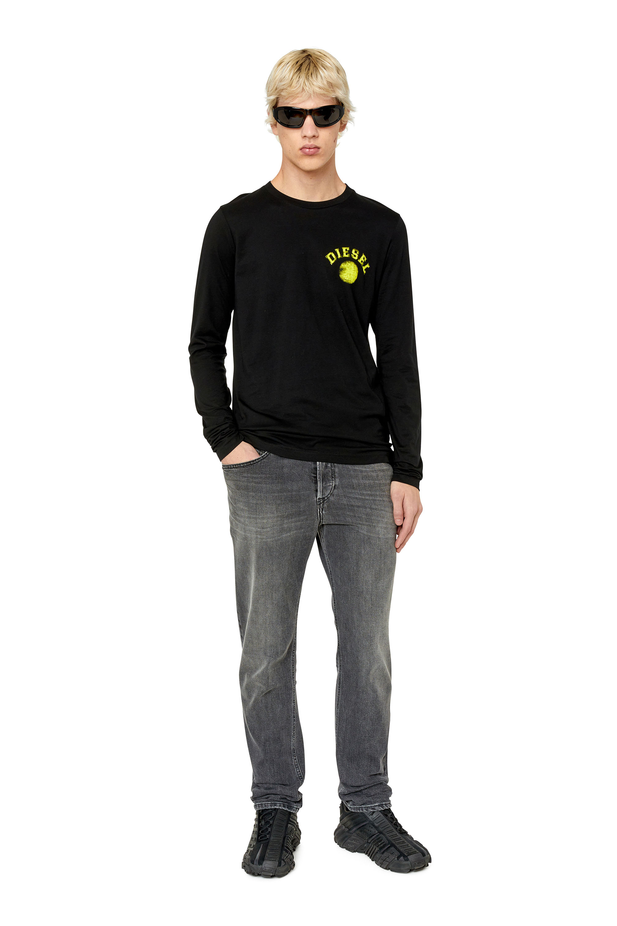 Diesel - 2006 D-Fining 09E94 Tapered Jeans, Gris - Image 4