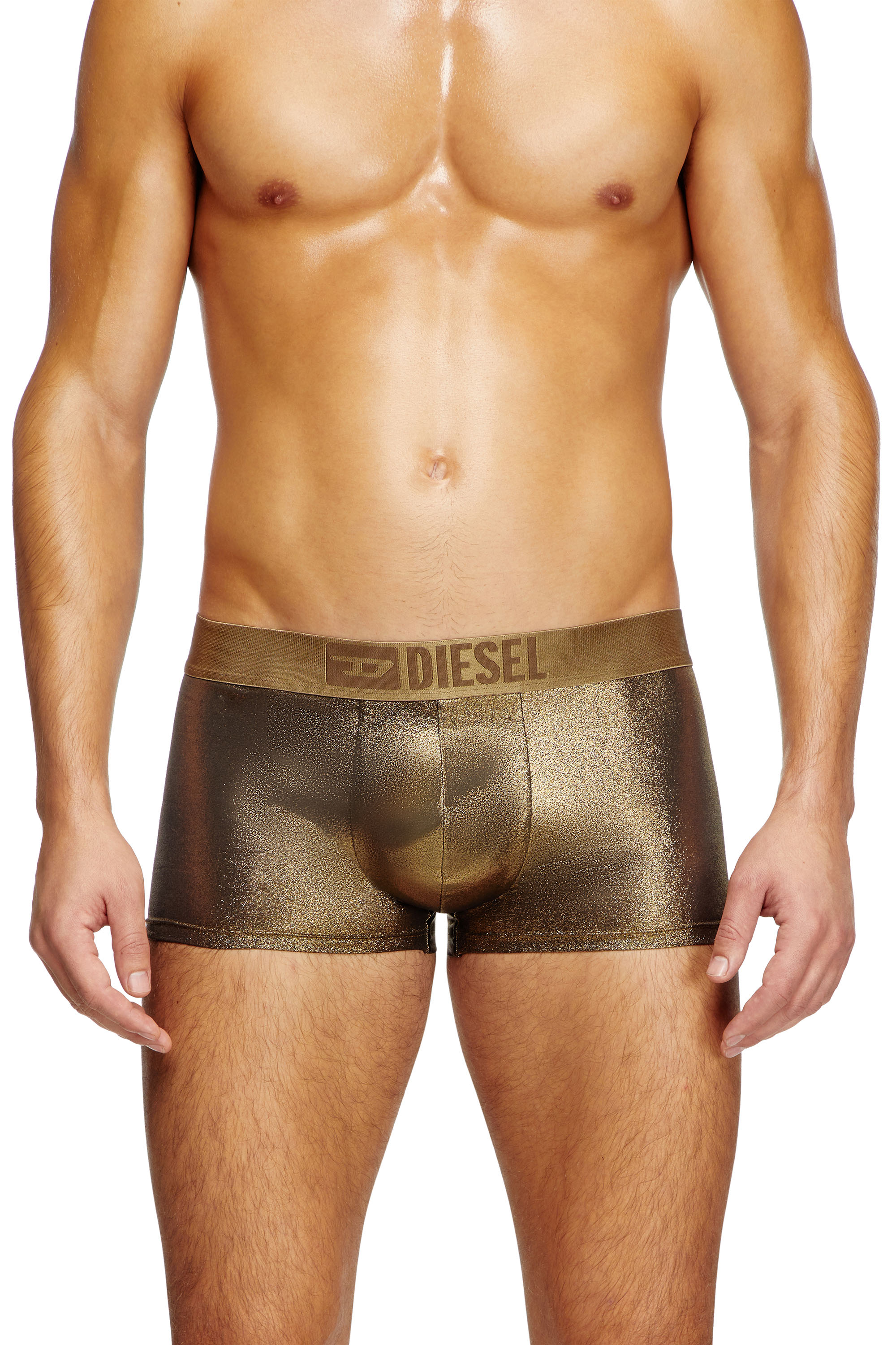 Diesel - DAMIEN-GFT, Boxer en tissu enduit Homme in Doré - 2