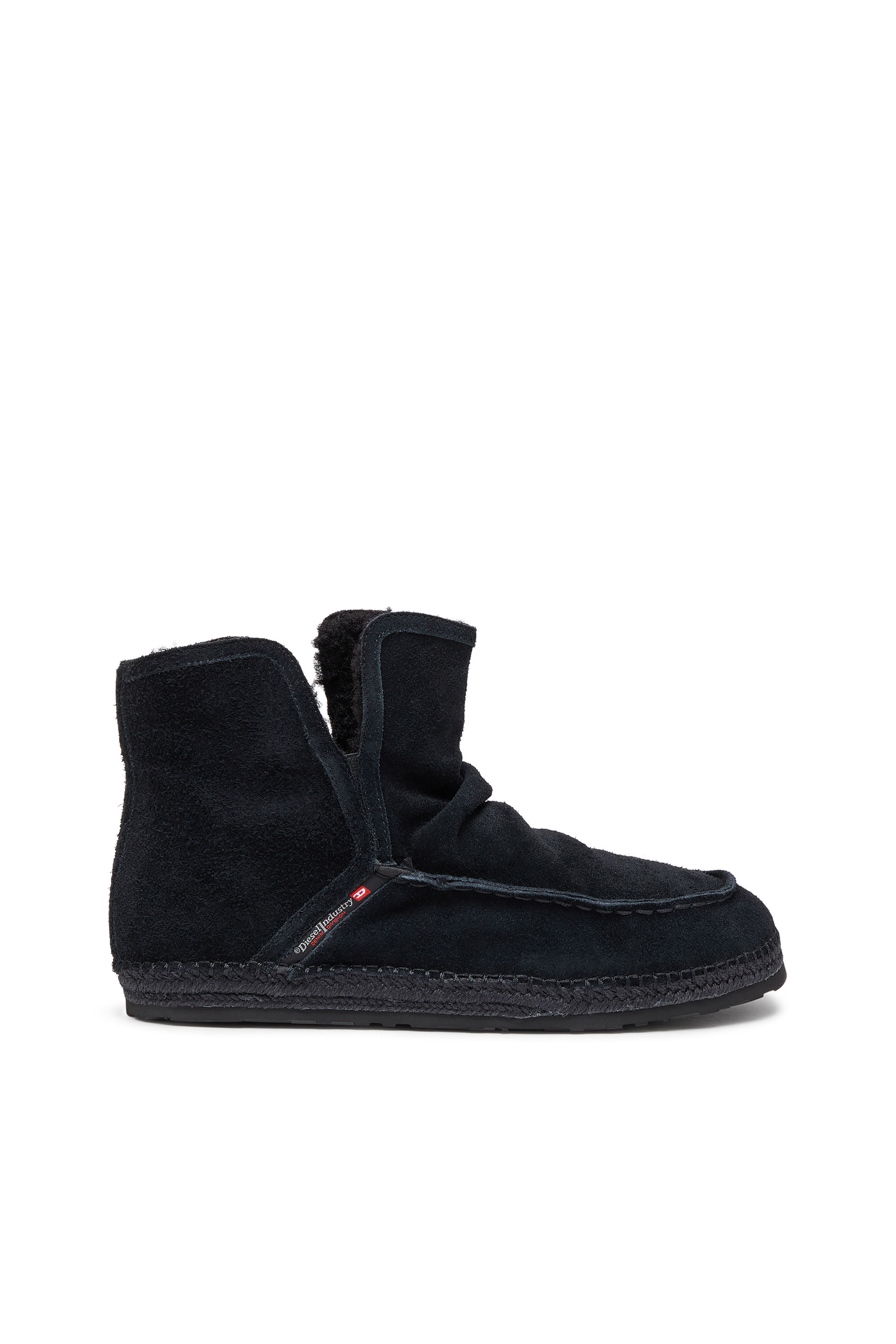 Diesel - D-LUKAS AKB, D-Lukas - Bottines en cuir avec doublure int&eacute;rieure Homme in Noir - 1
