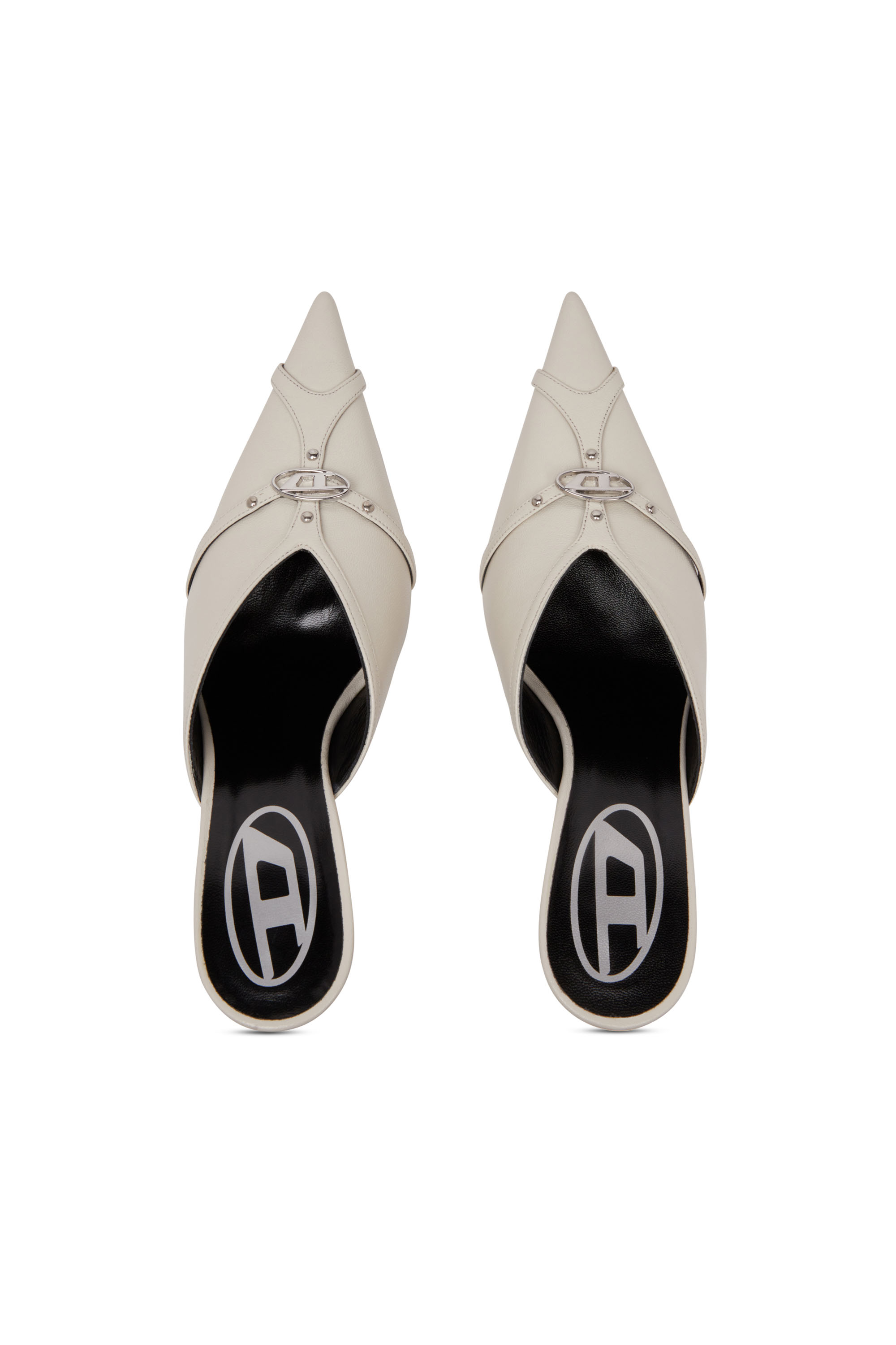 Mules Transparentes à Talon Aiguille Kiara Shoes - Taille 35 à 46 - Confortables Et Légères, Idéales Pour L'été