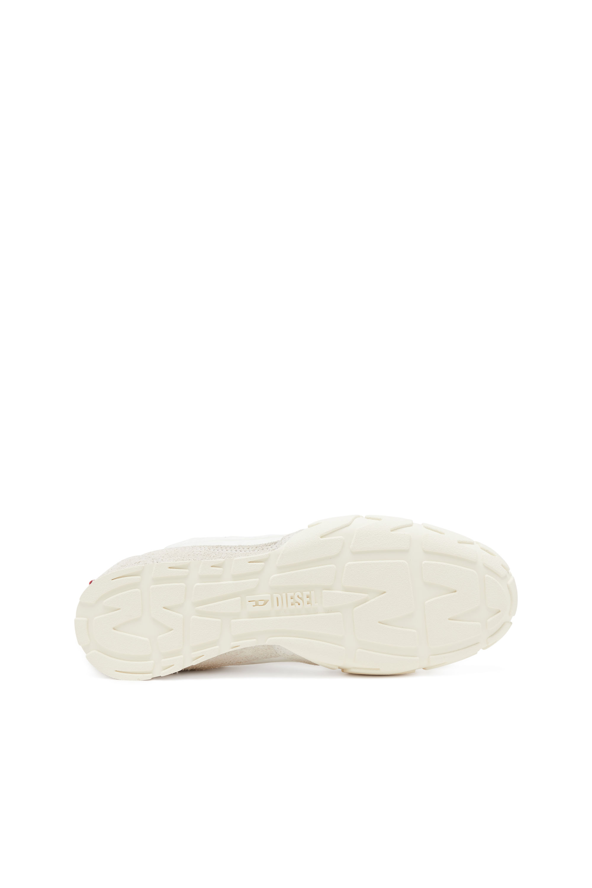 S-PAGODHA LOW, Blanc/Rouge Diesel - S-PAGODHA LOW, S-Pagodha-Sneakers en cuir, suède et tissu indéchirable Homme in Polychrome - 5