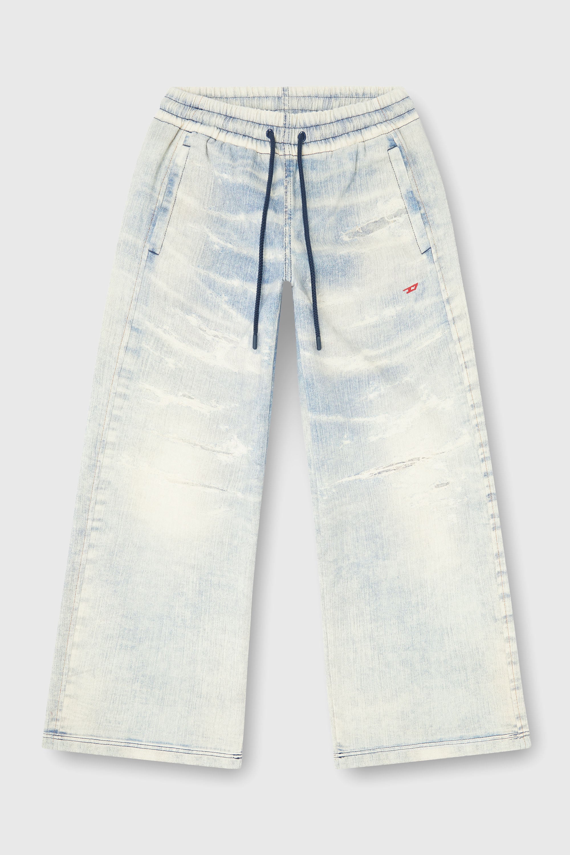 Diesel - Relaxed 2078 D-Ainty Joggjeans&reg; 068XM Femme, Bleu Clair - Image 2