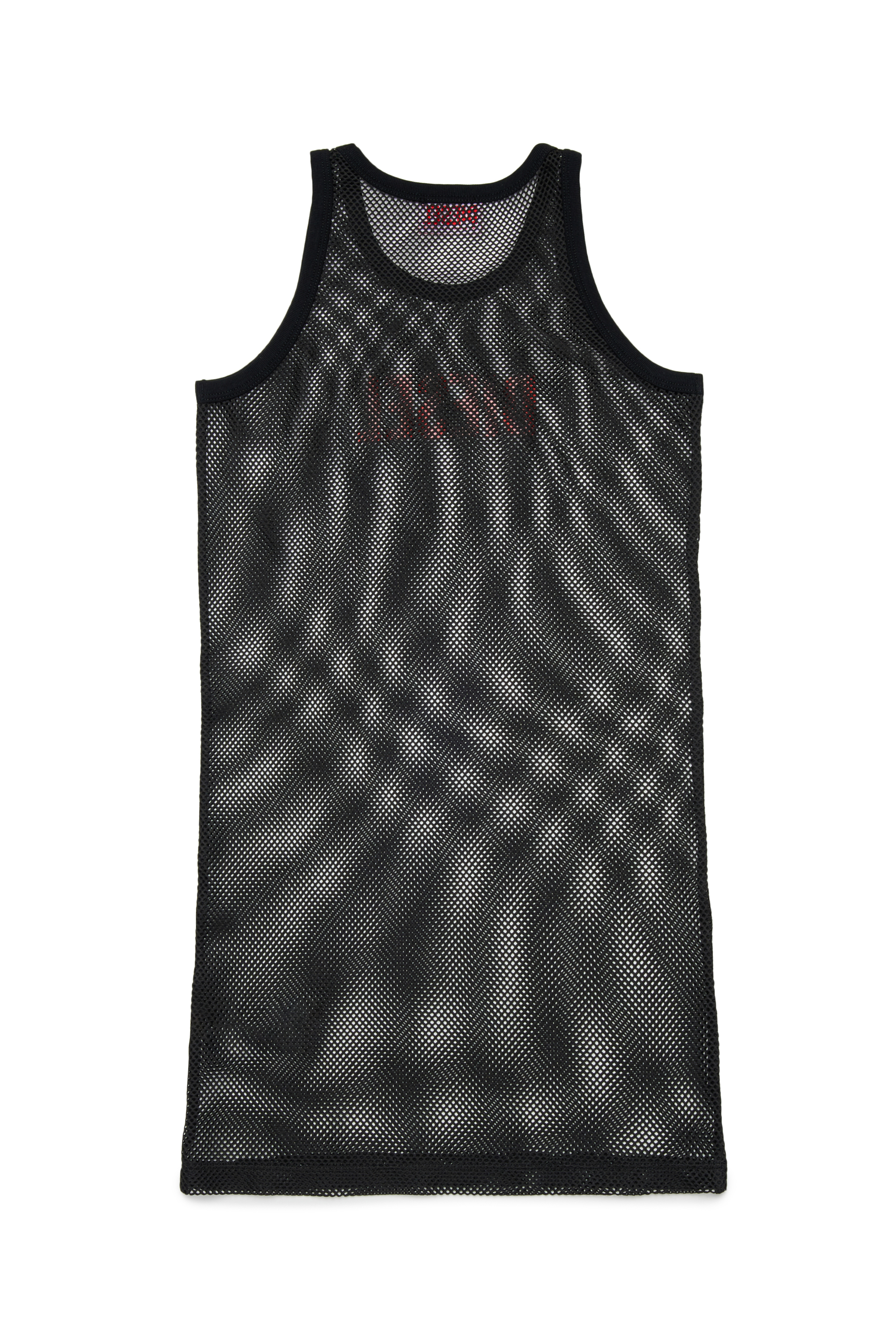 Diesel - MCURTS, Robe de plage en maille de coton Femme in Noir - 2