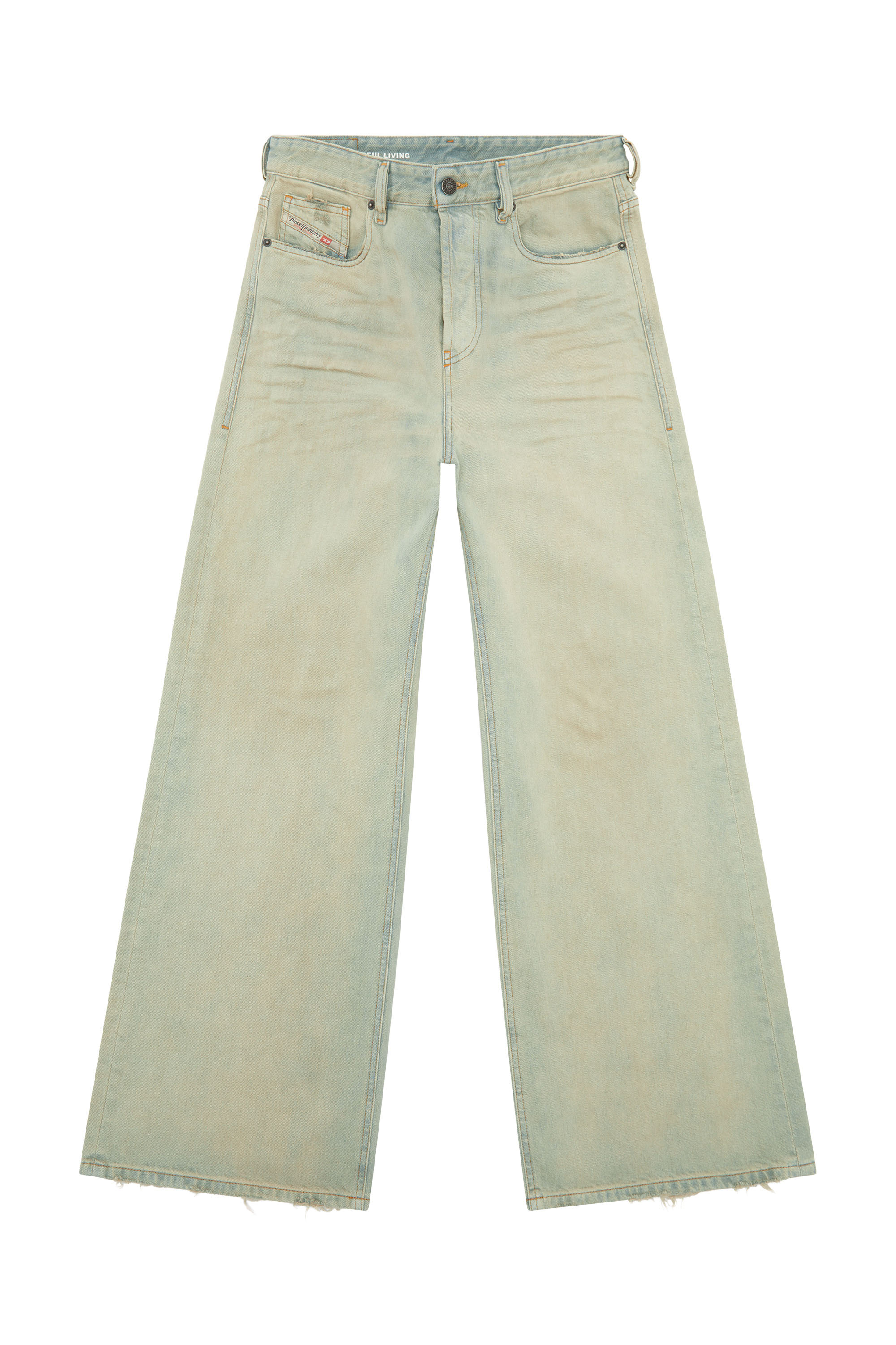 Diesel - Relaxed Jeans 1996 D-Sire 09H60 Femme, Bleu Clair - Image 2