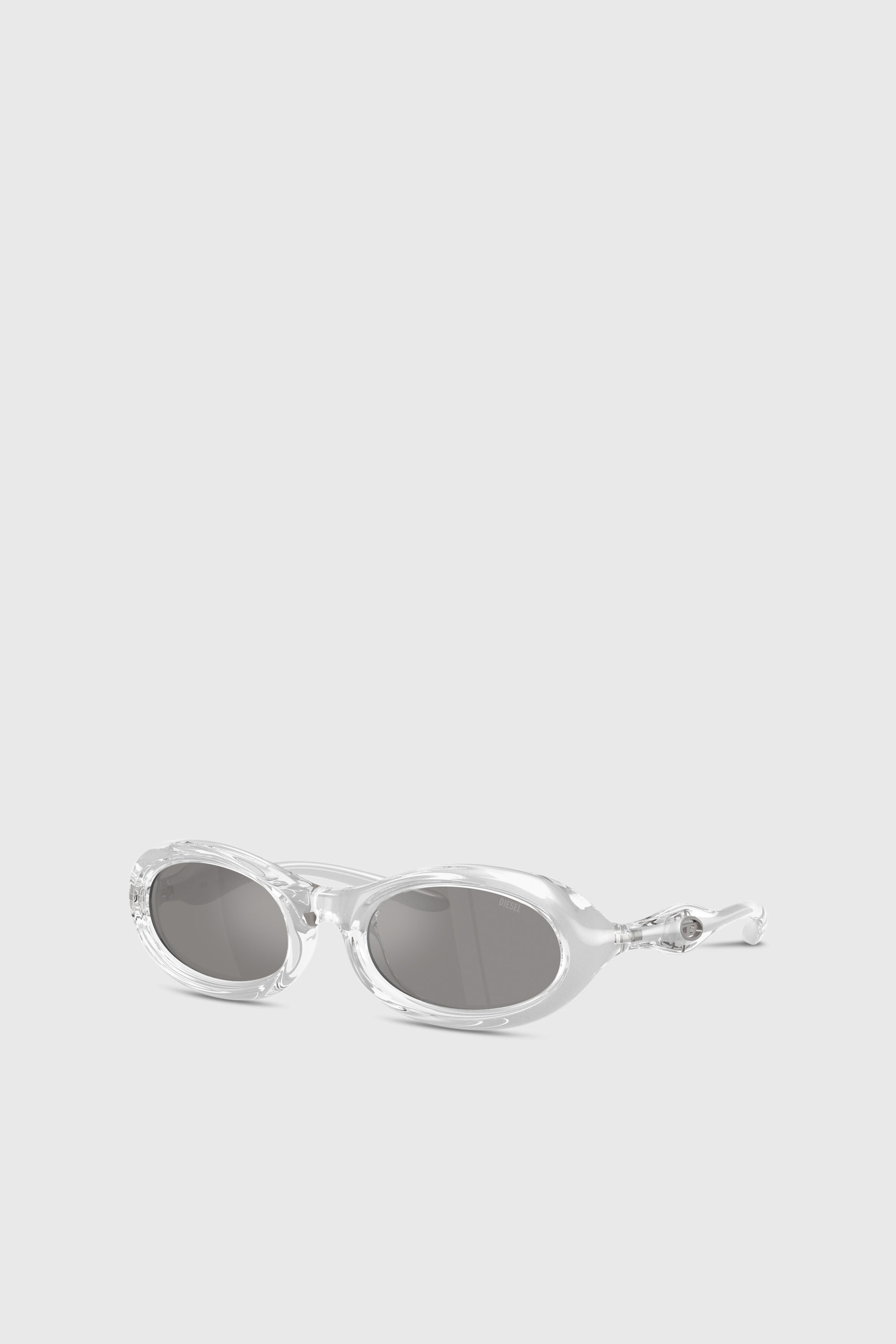 Diesel - 0DL3011U, Lunettes de soleil ovales Mixte in Gris - 4