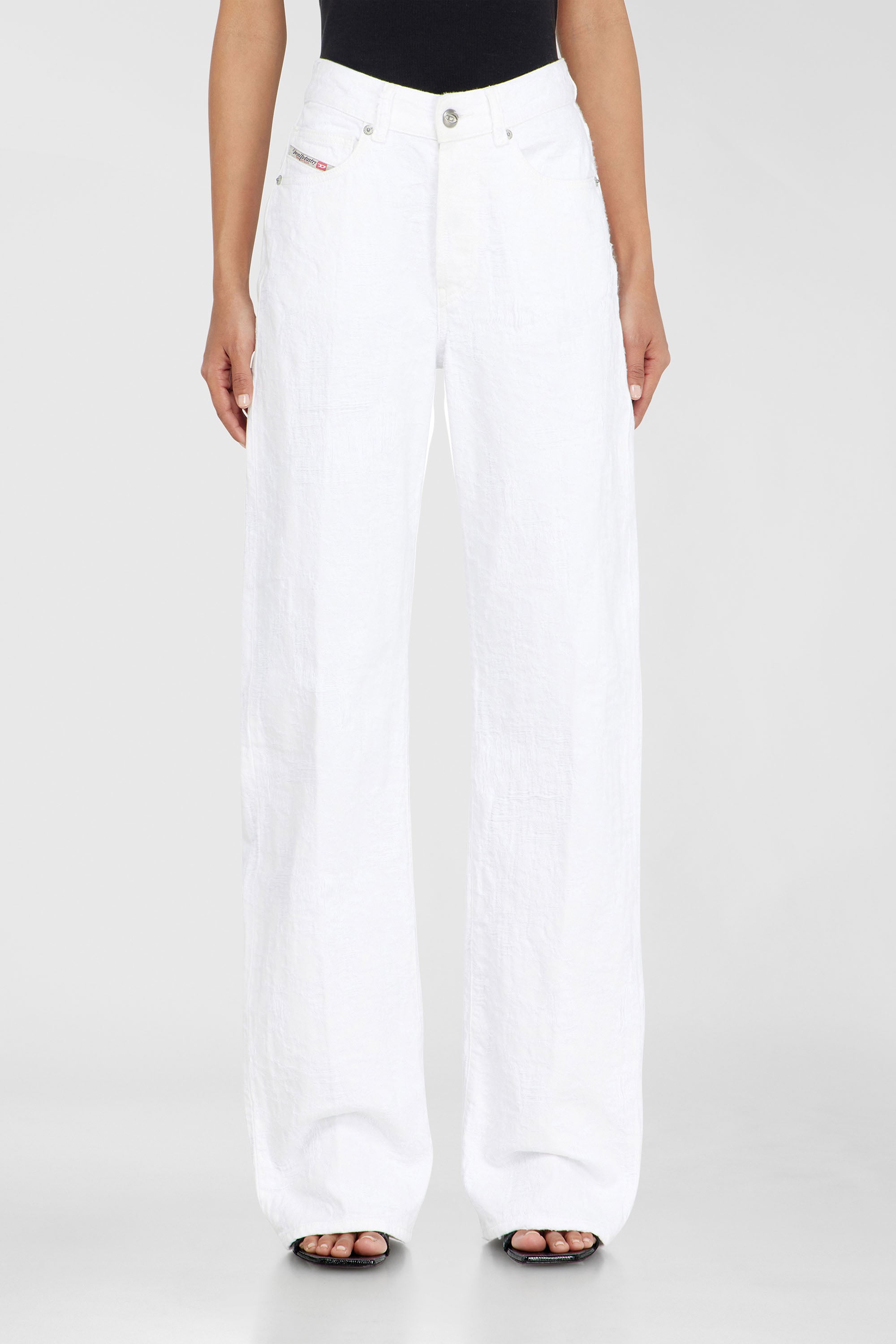 Diesel - Regular Jeans 1971 D-Sent 007EX Femme, Blanc - Image 1