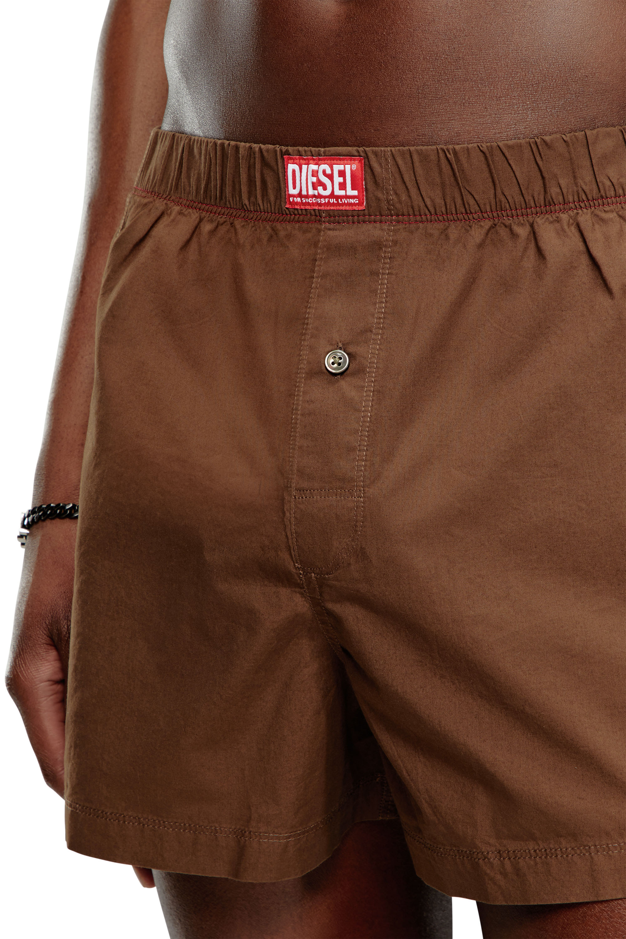 Diesel - UUBX-STARK, Mixte Boxer en coton nude in Marron - Image 4
