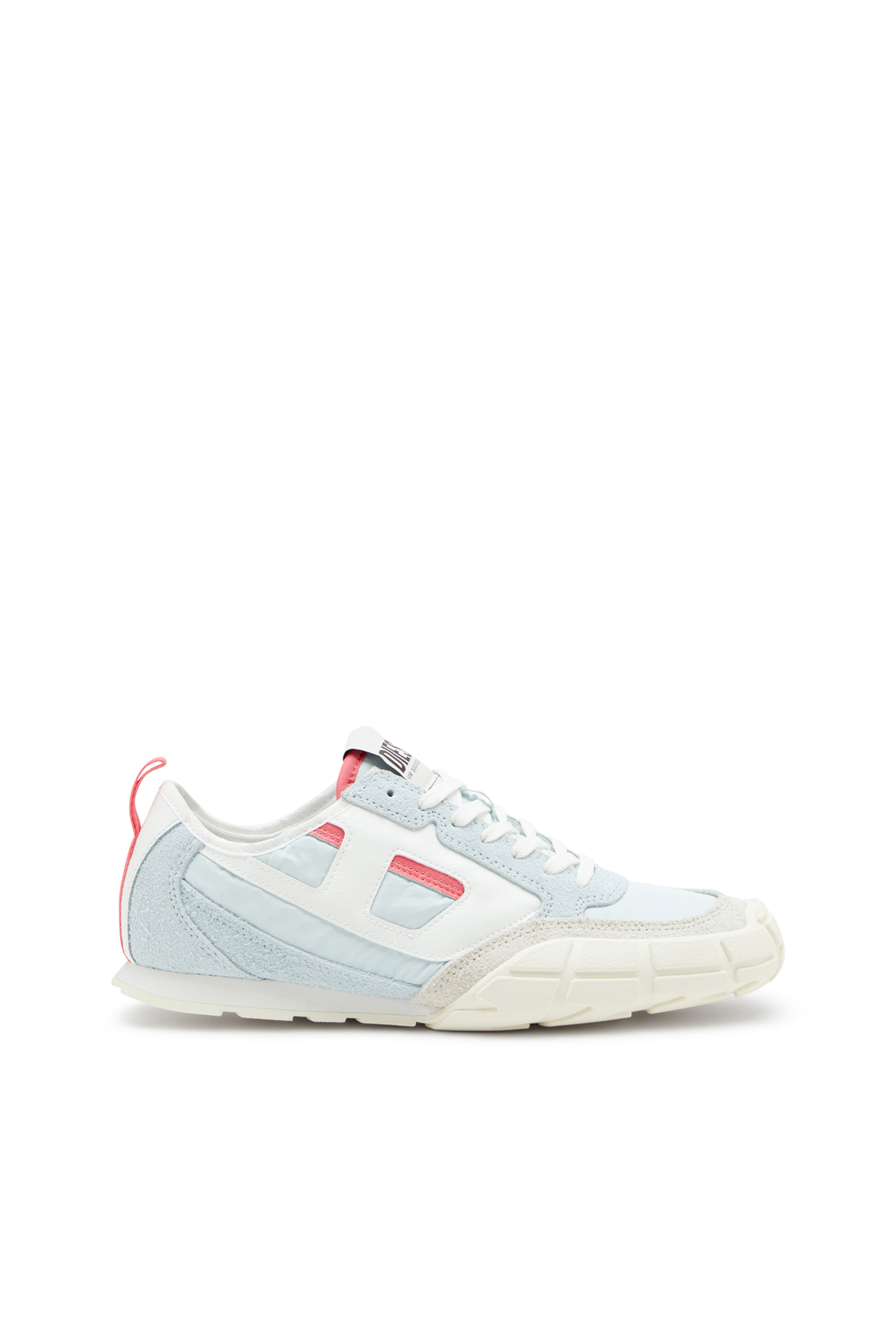 Diesel - S-PAGODHA LOW W, Sneakers en cuir, suède et tissu indéchirable Femme in ToBeDefined - 1