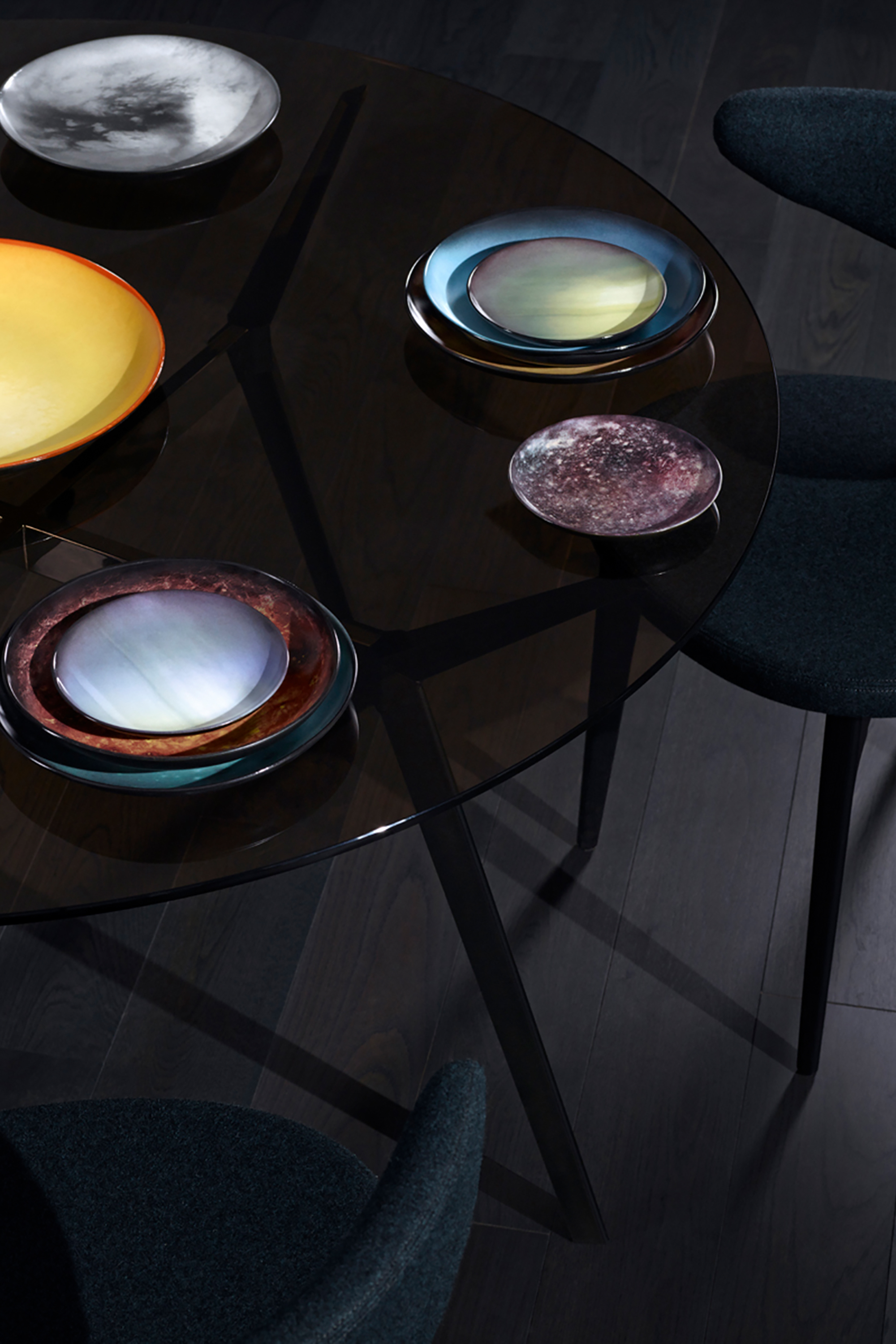 Diesel - 10821 COSMIC DINER, Assiette plate en porcelaine « callisto » Mixte in Marron - 2