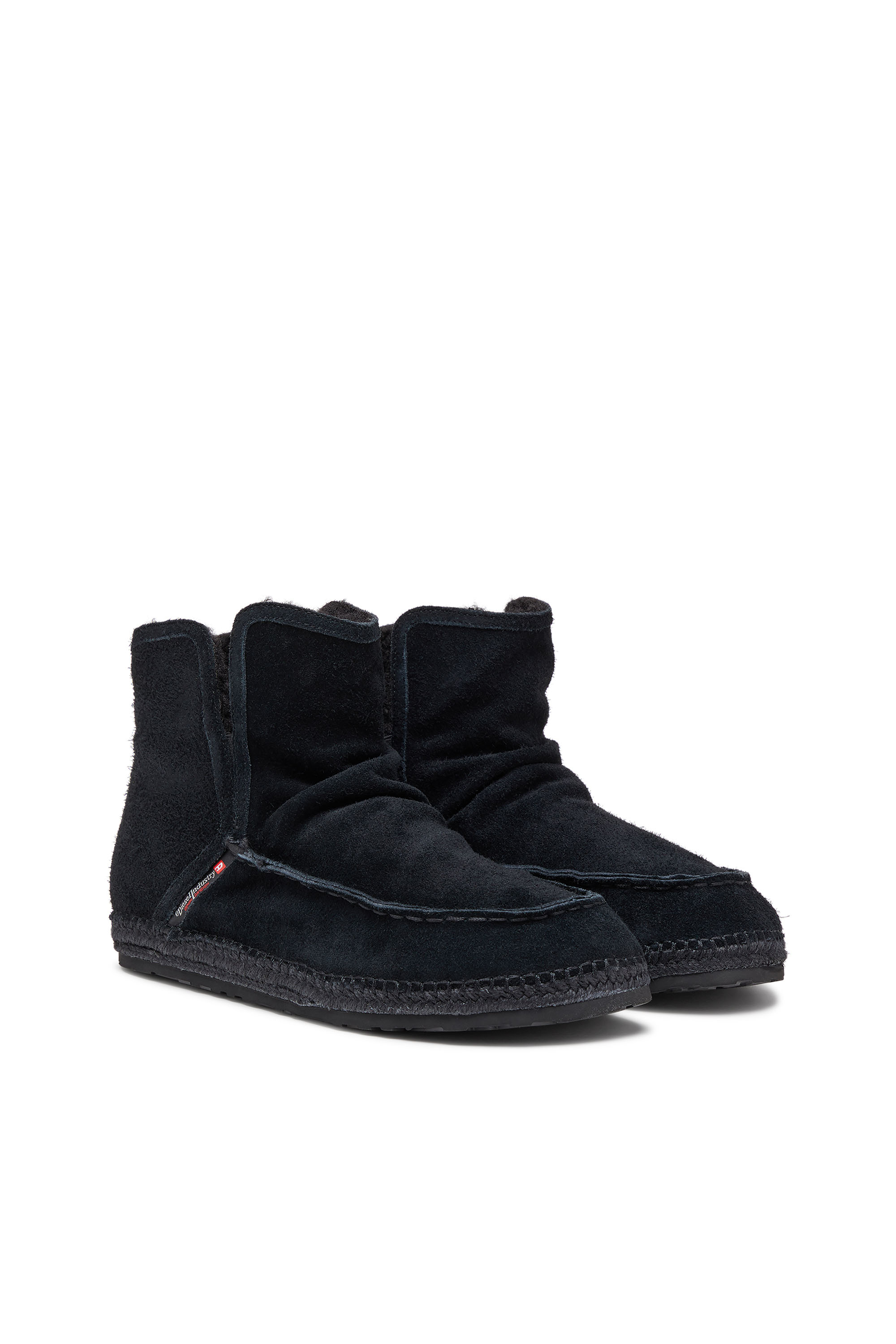 Diesel - D-LUKAS AKB, D-Lukas - Bottines en cuir avec doublure int&eacute;rieure Homme in Noir - 2