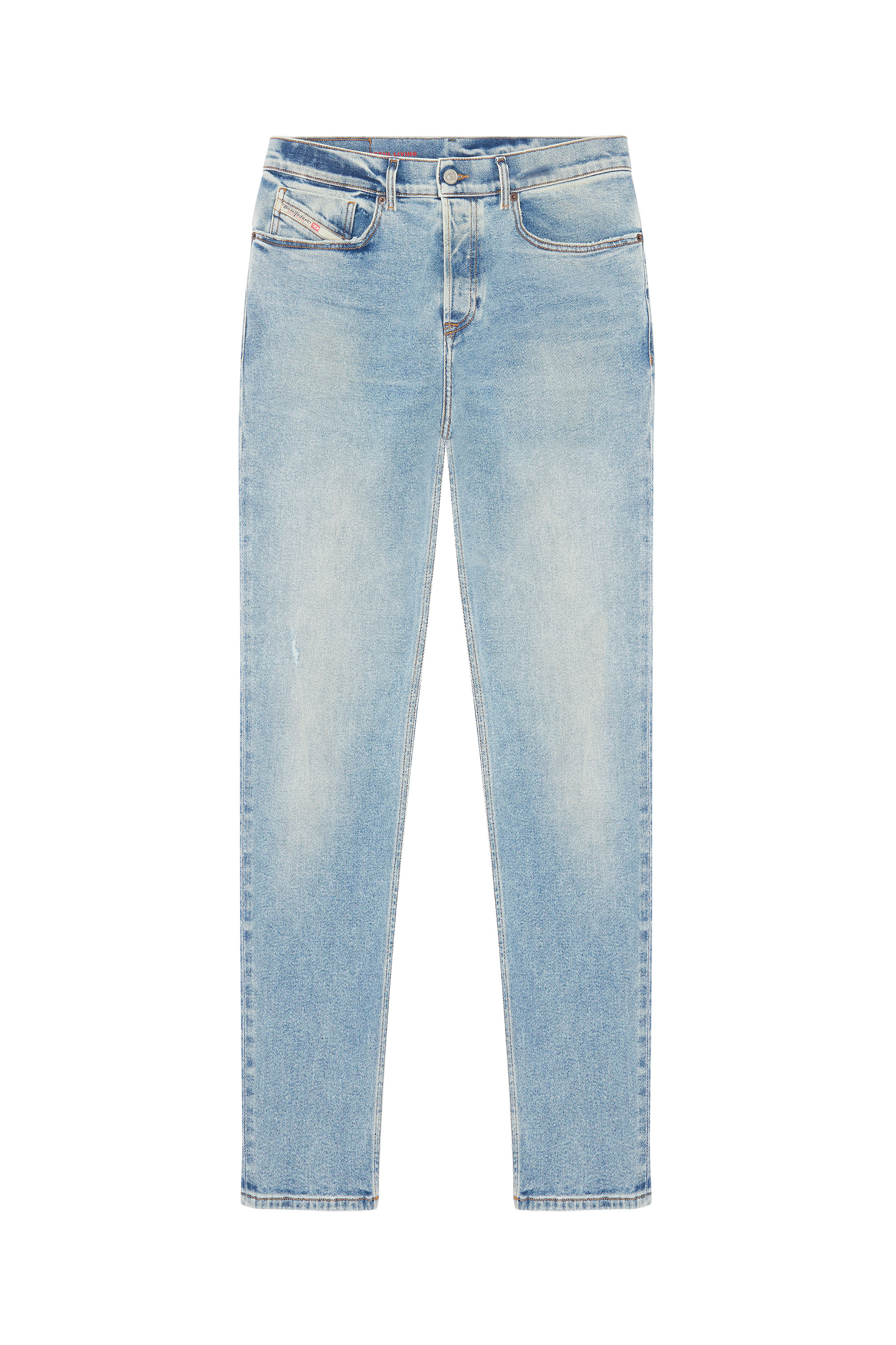 Diesel - 2005 D-Fining 09E86 Tapered Jeans, Bleu Clair - Image 6