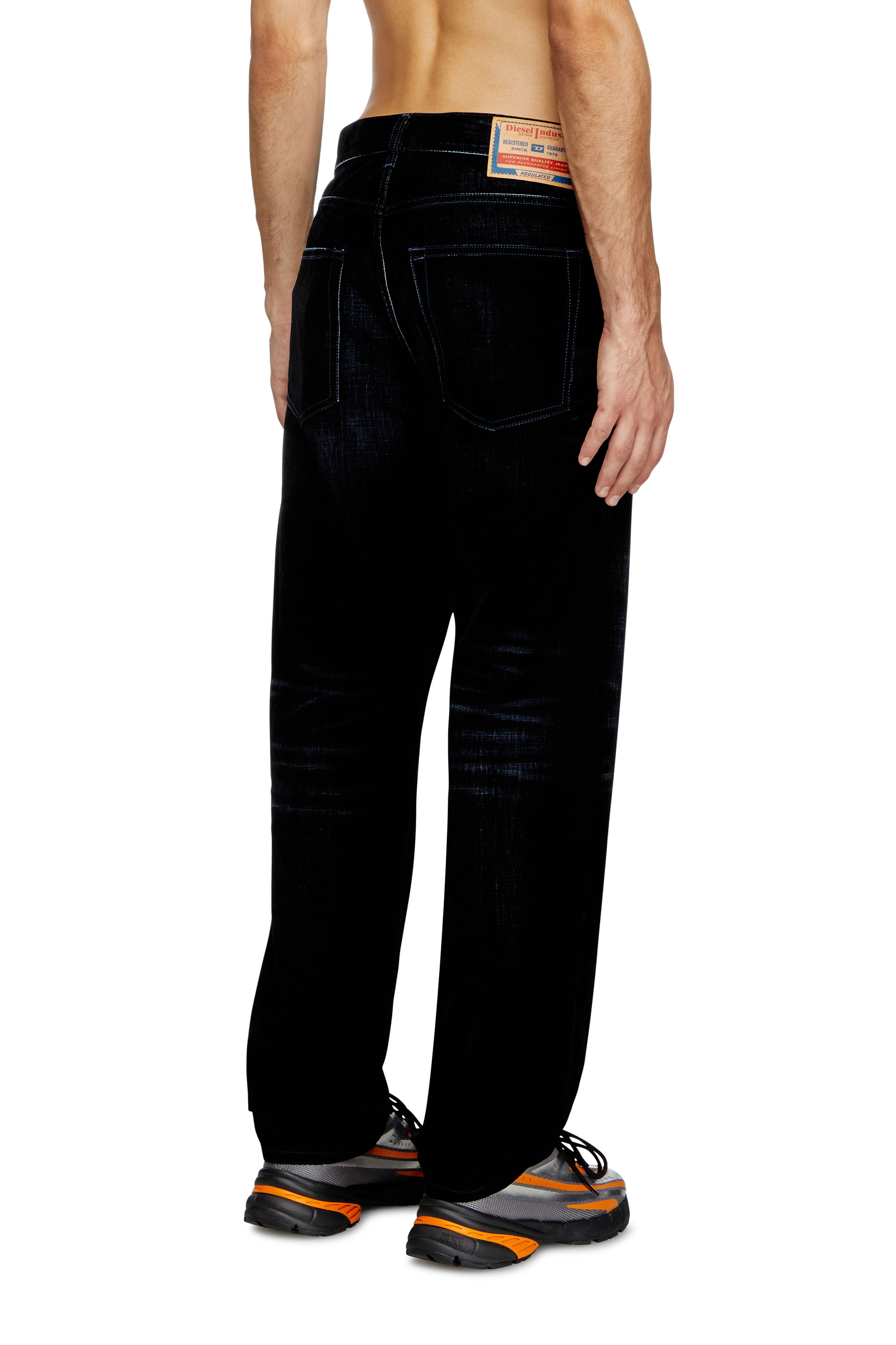 Diesel - Regular Jeans 2010 D-Macs 068QY Homme, Bleu Foncé - Image 2