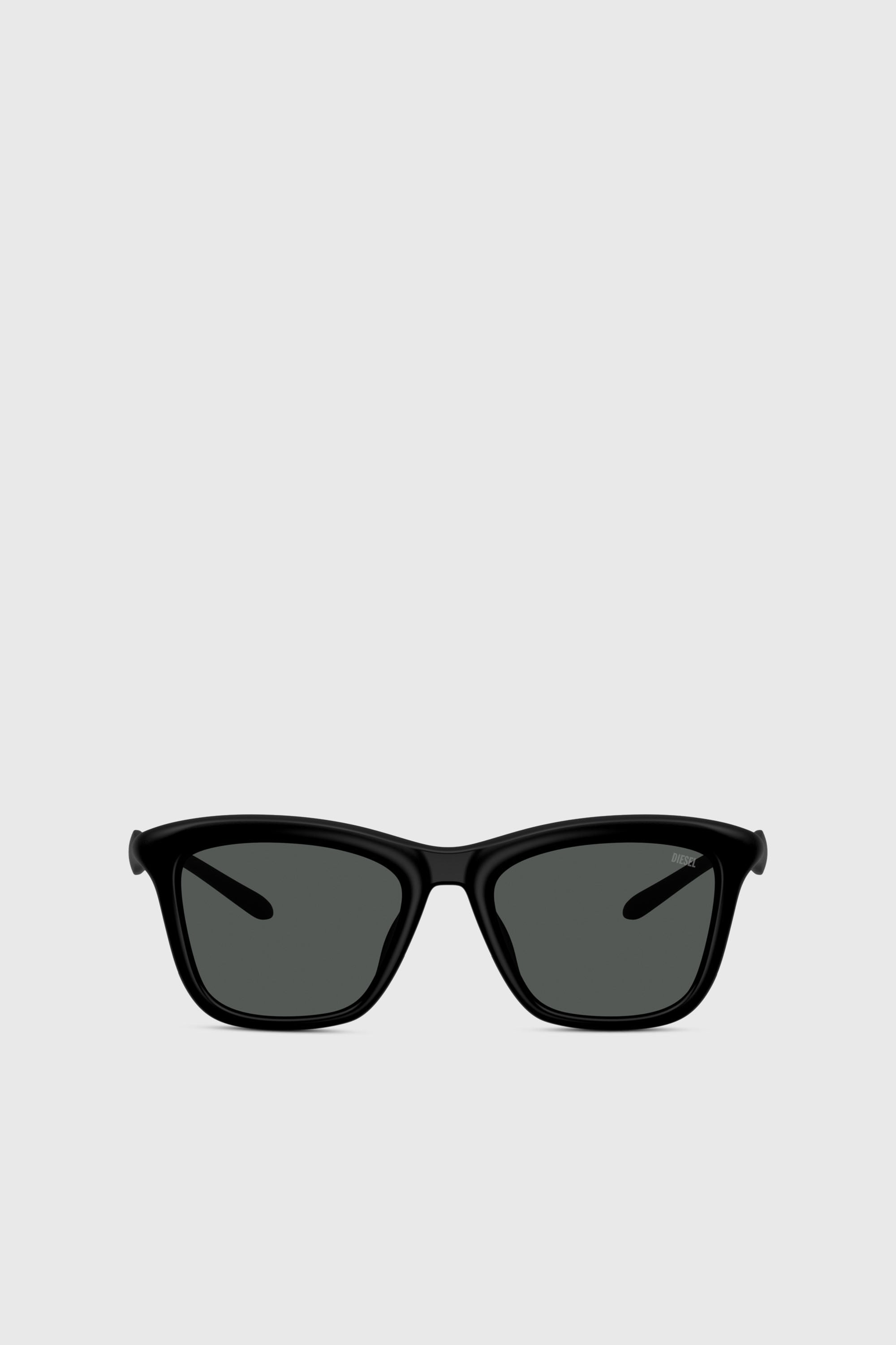 Diesel - 0DL3008U, Lunettes de soleil carr&eacute;es Mixte in Noir - 1