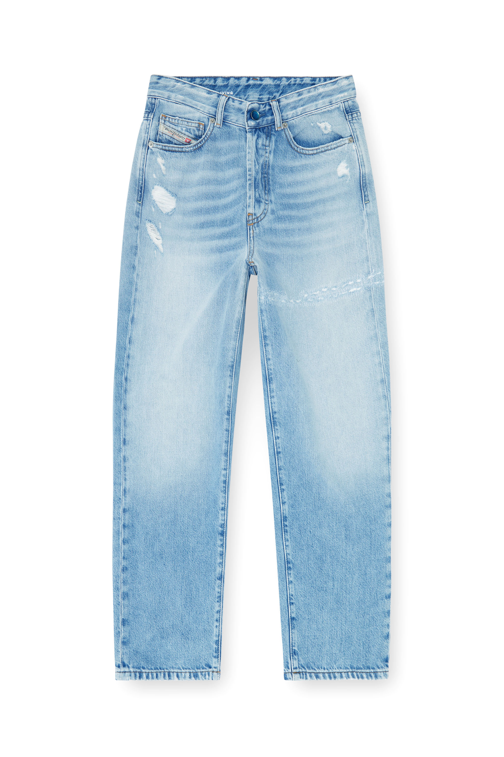 Diesel - Regular Jeans 1981 D-Went 09P49 Femme, Bleu Clair - Image 6