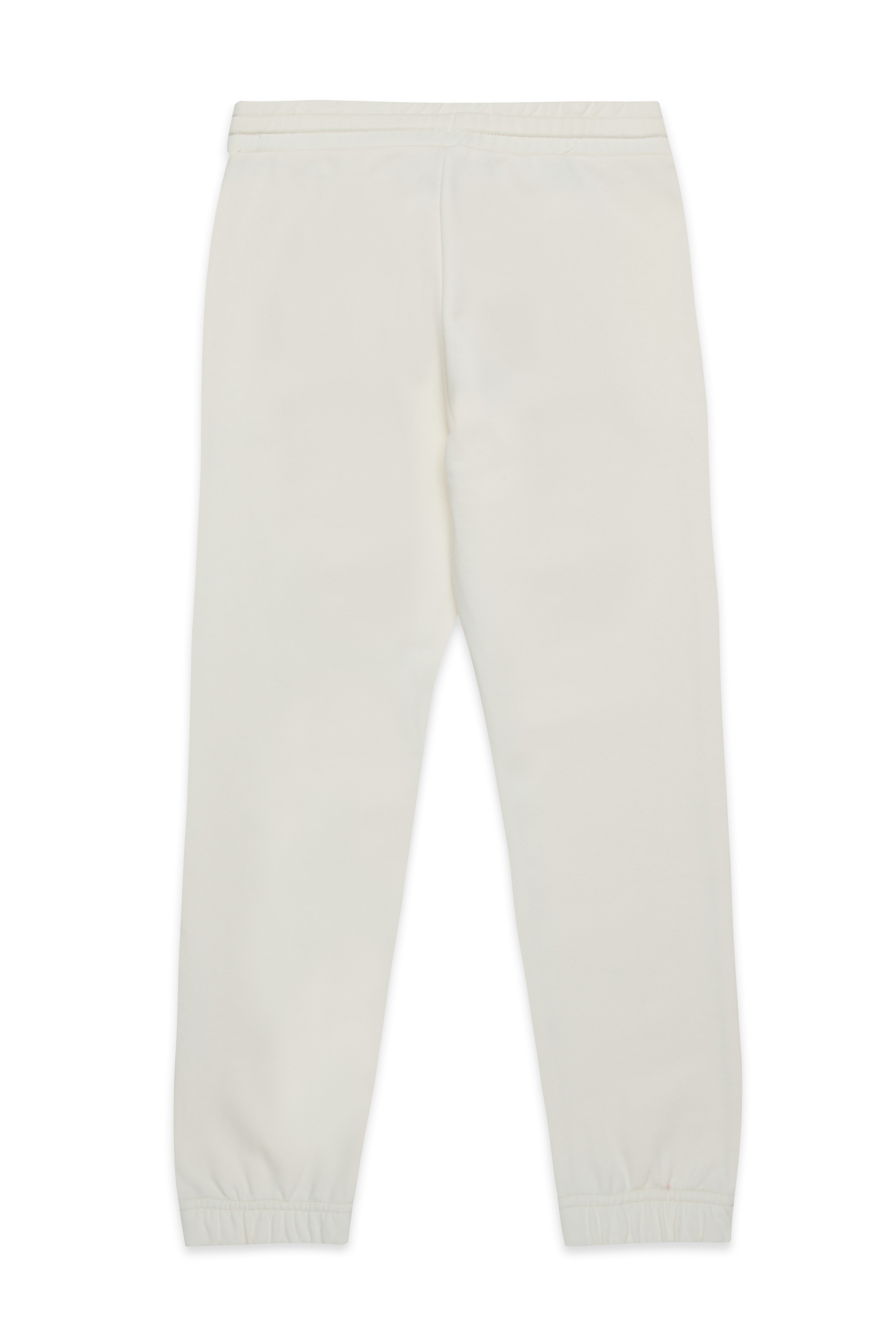 Diesel - PBASE, Pantalon de survêtement avec logo taché Homme in Blanc - 2