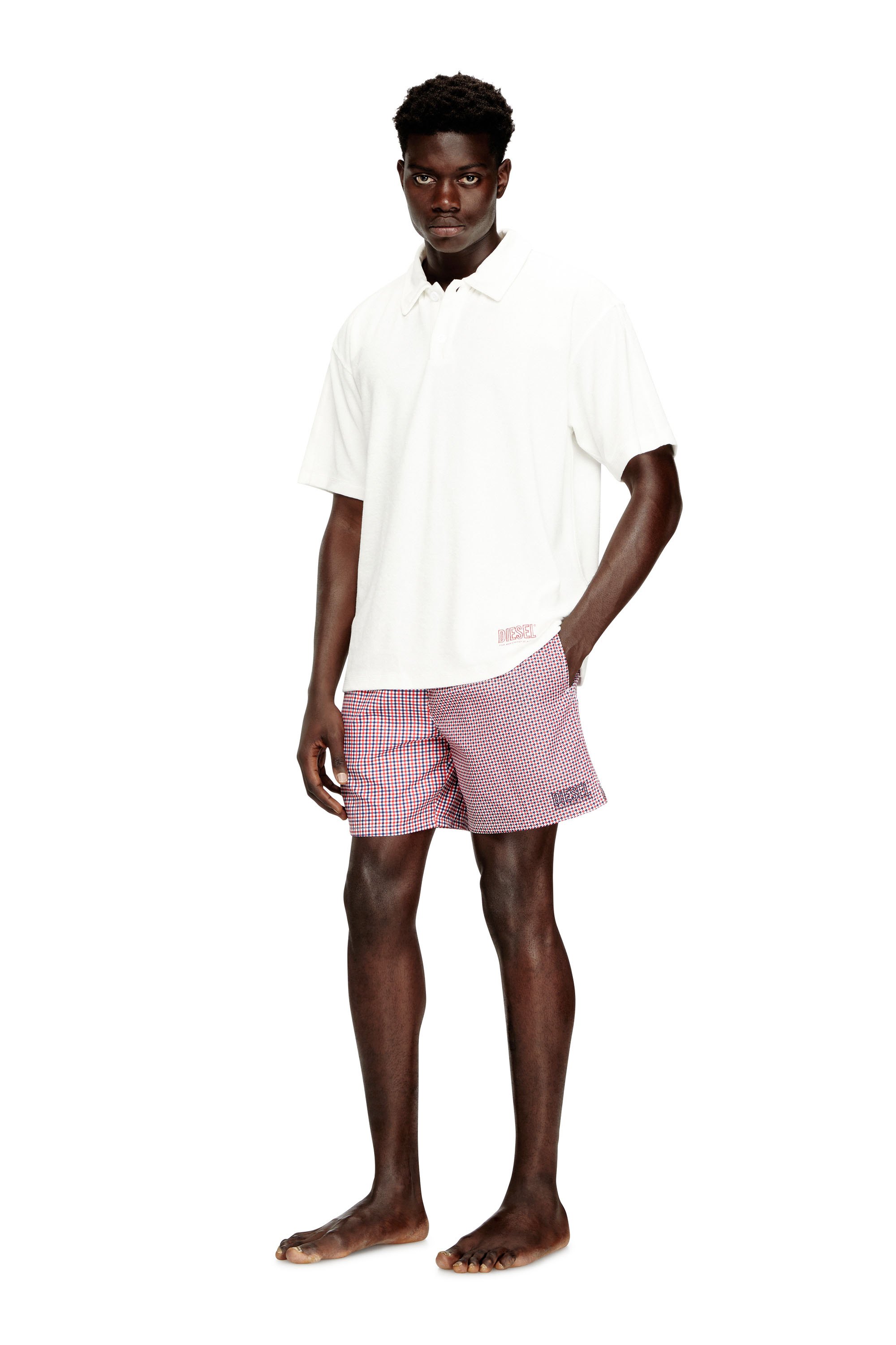 Diesel - SPORT-41-D-CORE, Short de bain à motifs mixtes Homme in ToBeDefined - 1