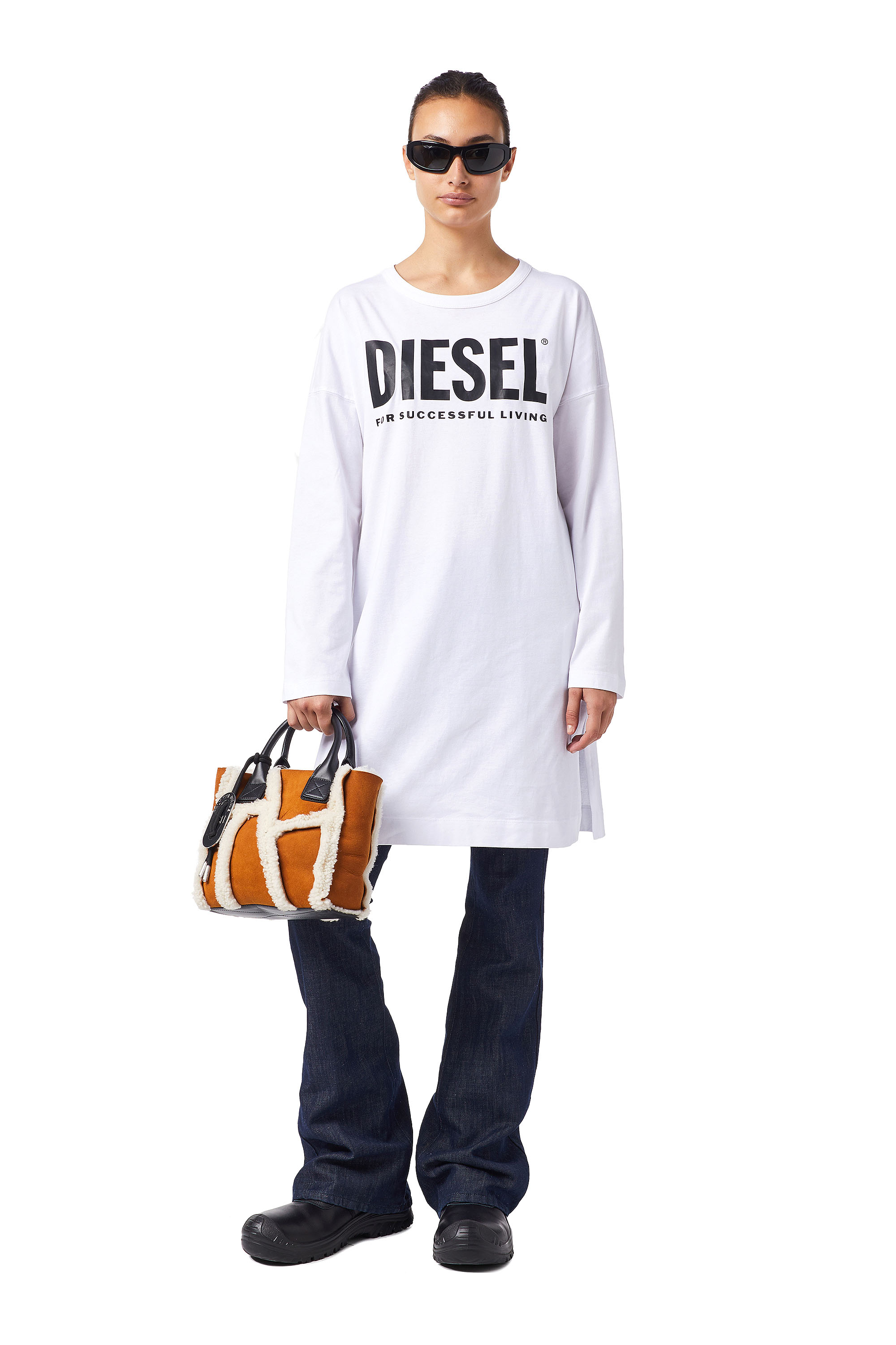 D-WALKY-ECOLOGO, Blanc - Robes