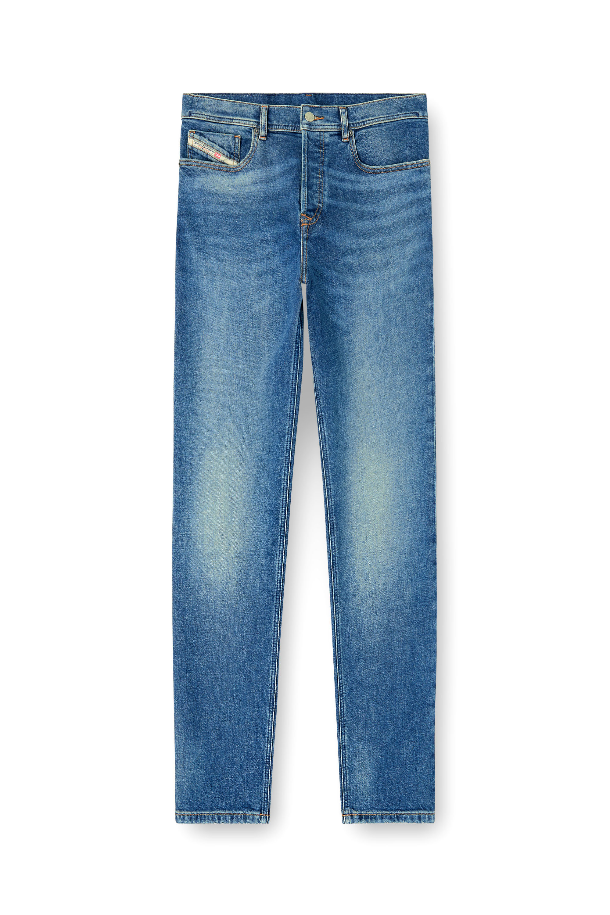 Diesel - Regular Jeans 2023 D-Finitive 0BEBD Homme, Bleu - Image 3