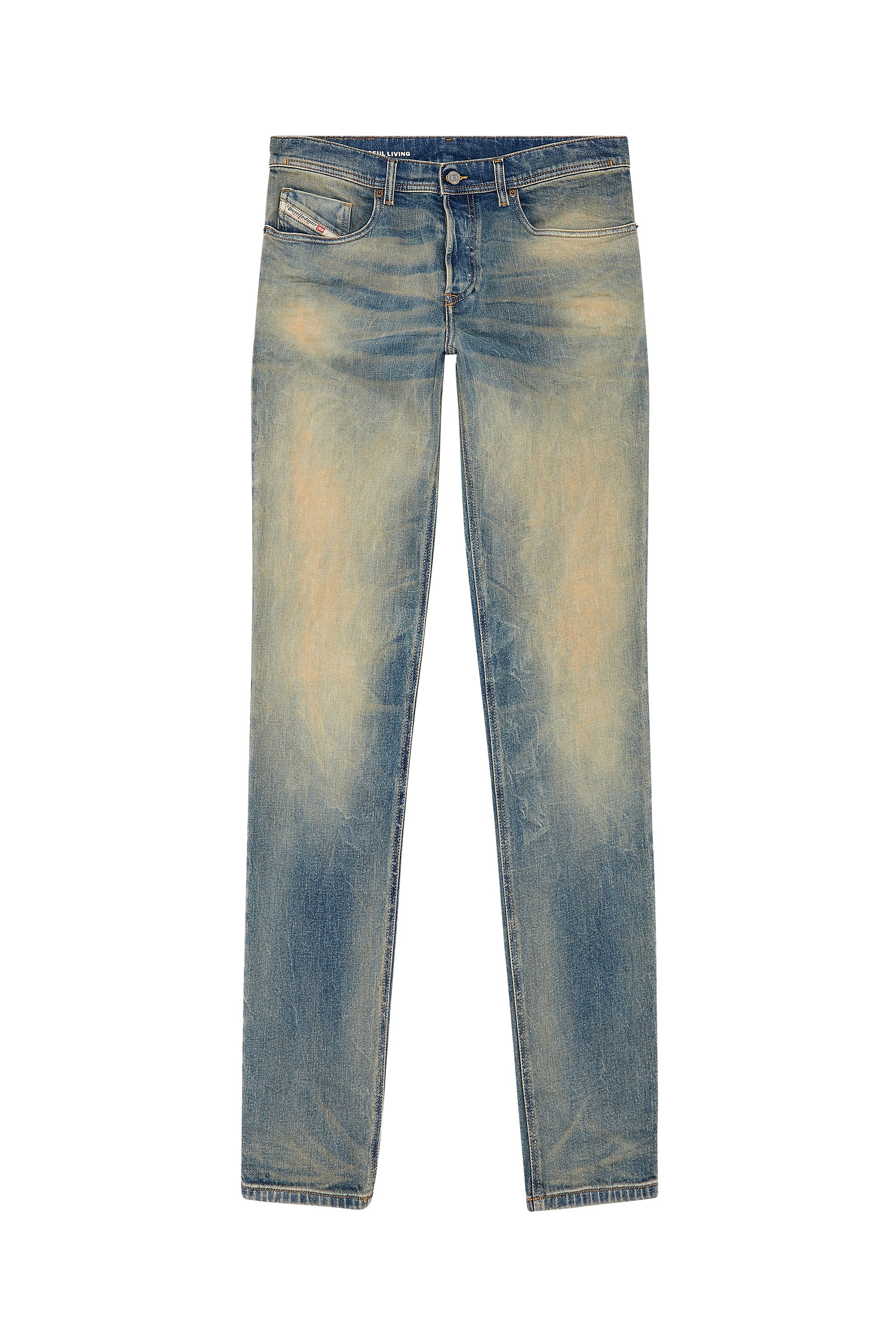 Diesel - Tapered Jeans 2023 D-Finitive 09H78, Bleu moyen - Image 5