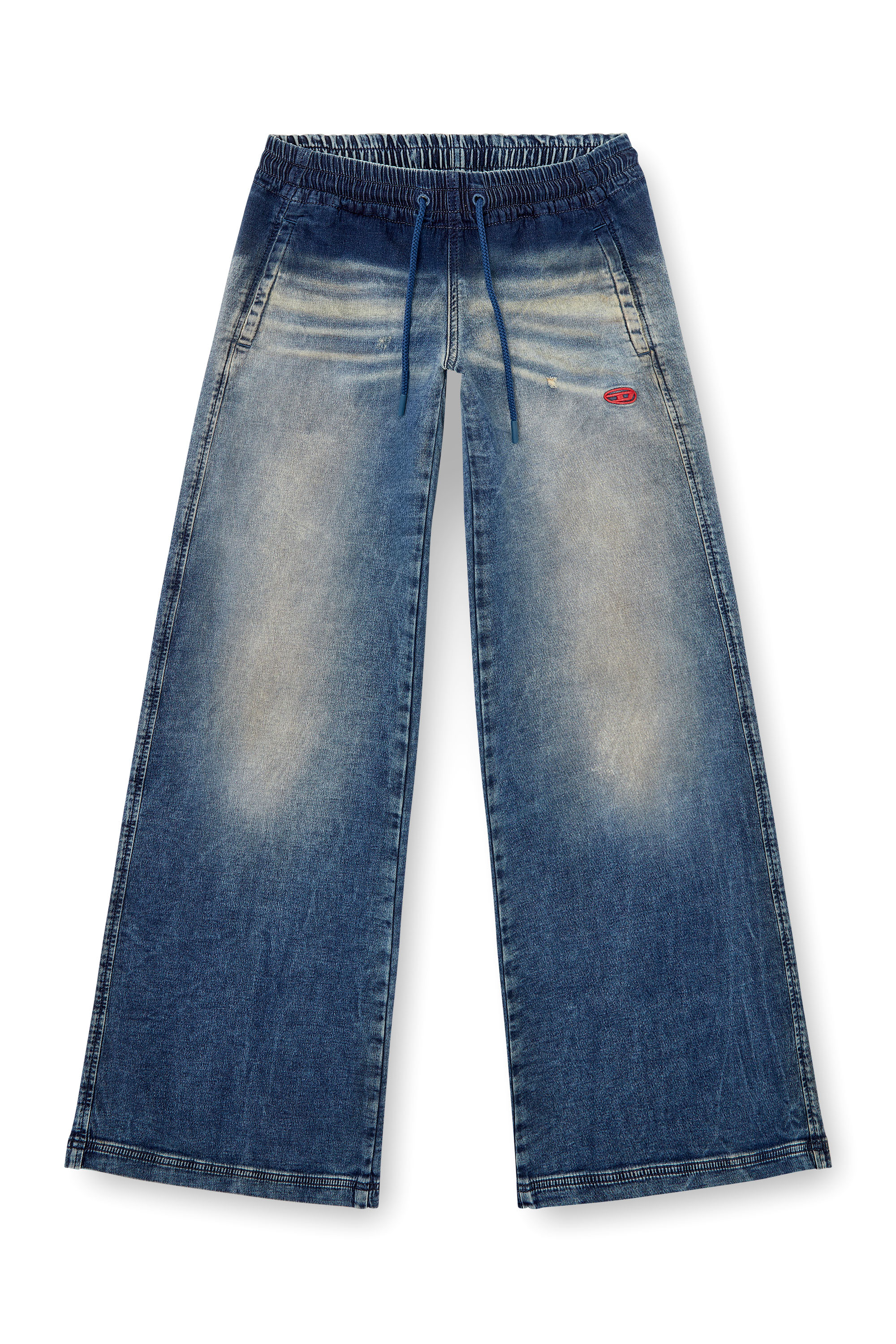 Diesel - Relaxed 2078 D-Ainty Joggjeans® 068PQ Femme, Bleu moyen - Image 5