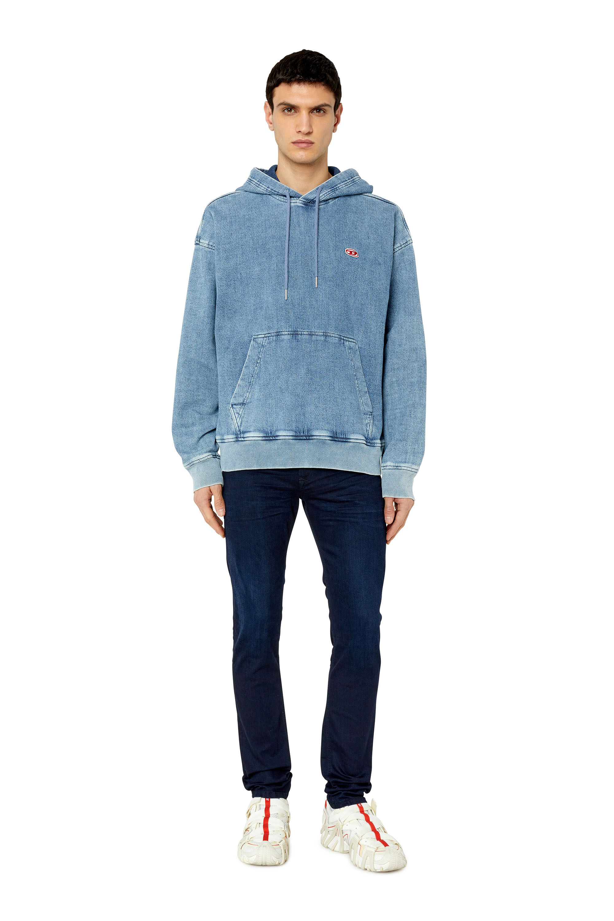 Diesel - 1979 Sleenker E095X Skinny Jeans, Bleu Foncé - Image 4