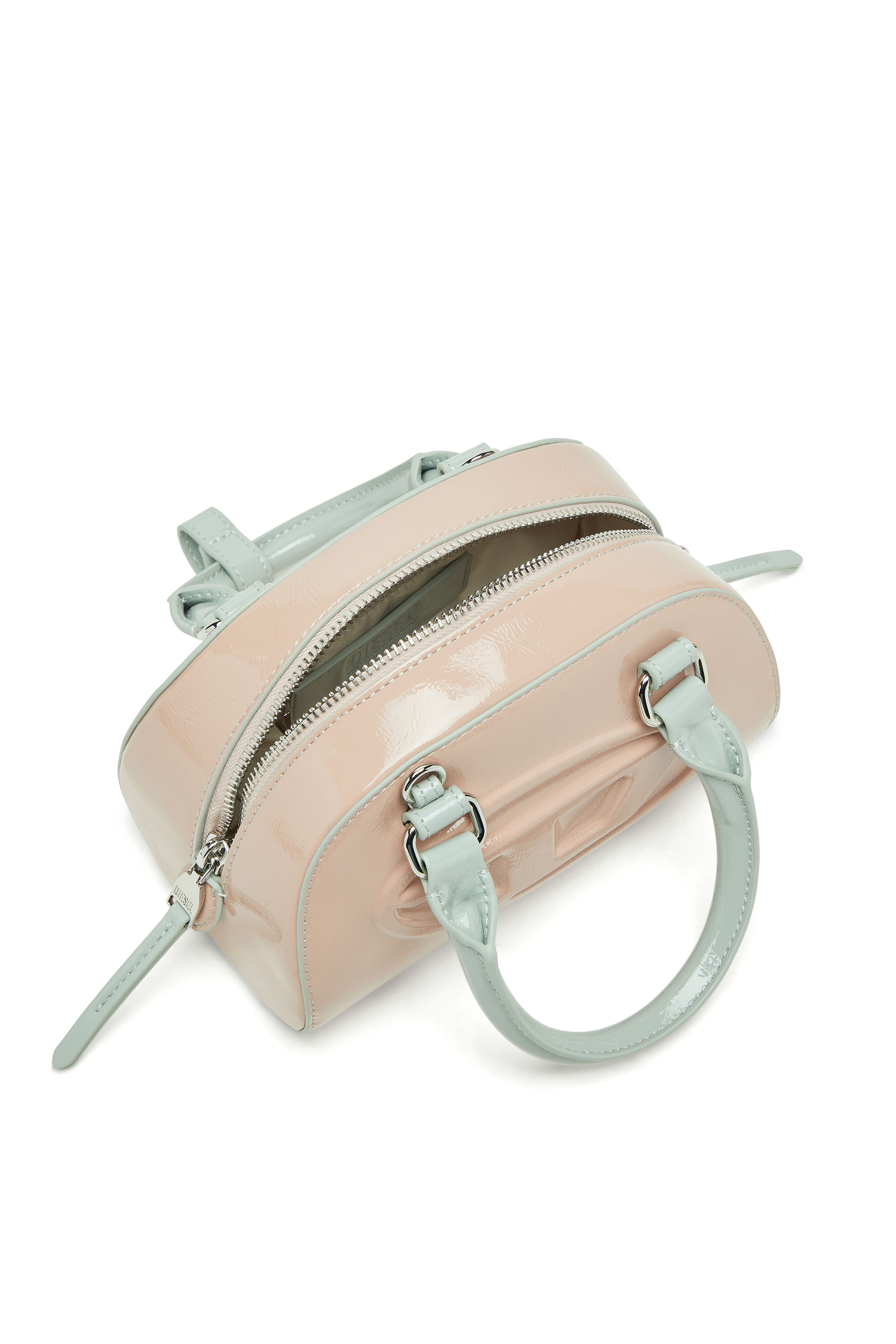 Diesel - 1DR DOME CROSSBODY, 1DR Dome-Sac à bowling mini avec effet naplak Femme in ToBeDefined - 3