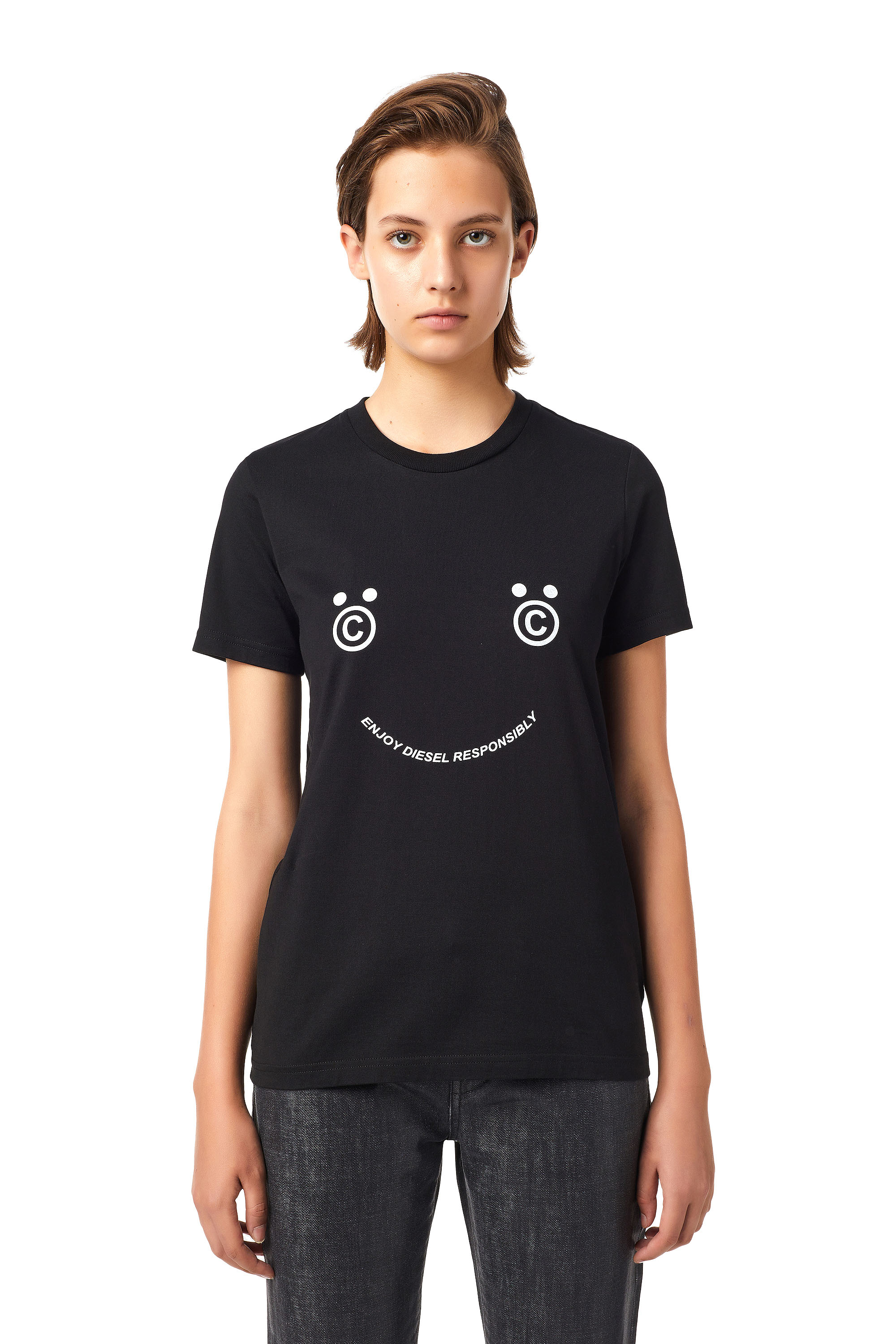 T-SILY-B4, Noir - T-Shirts