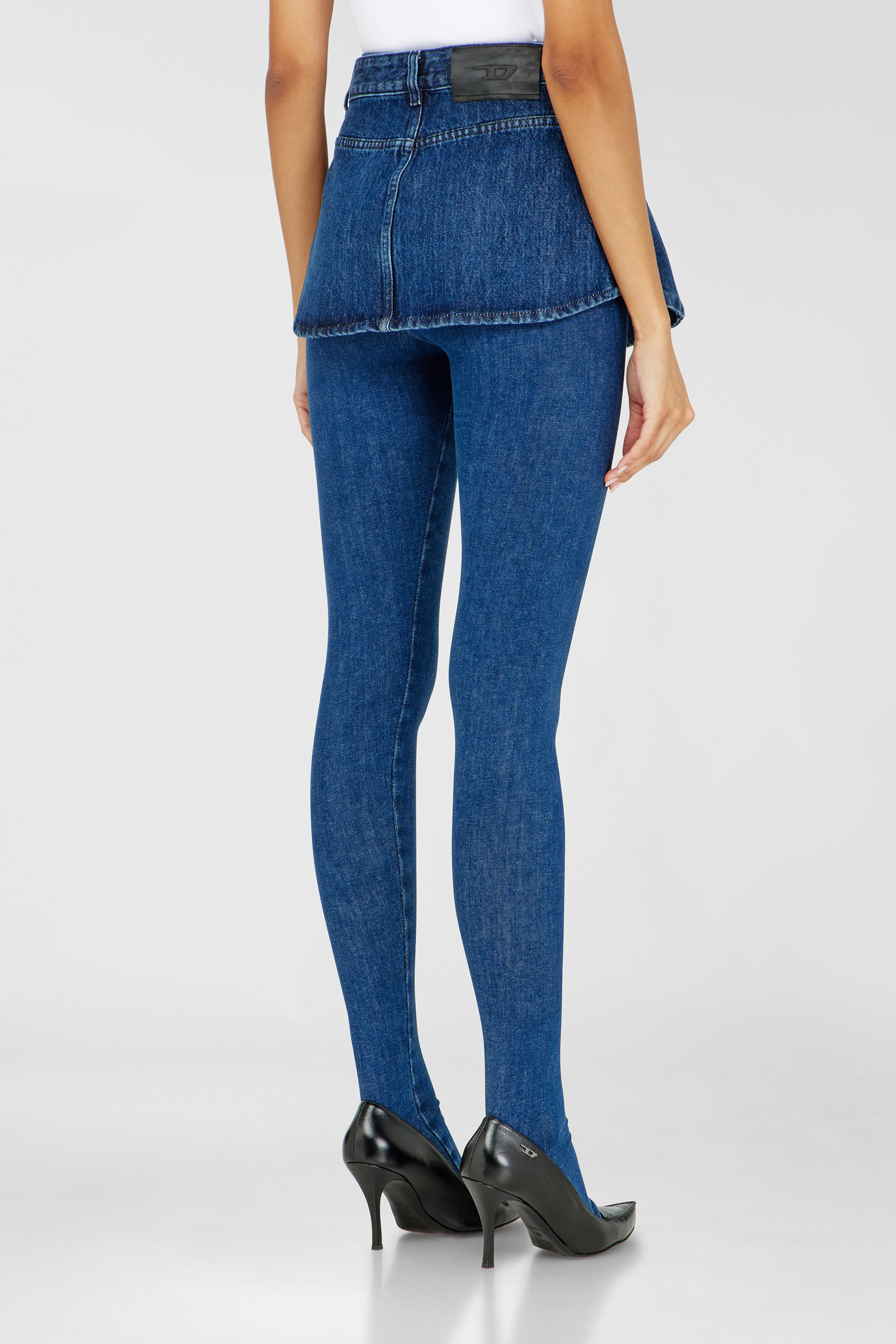 Diesel - Skinny Jeans D-Spika 09R31 Femme, Bleu Fonc&eacute; - Image 5