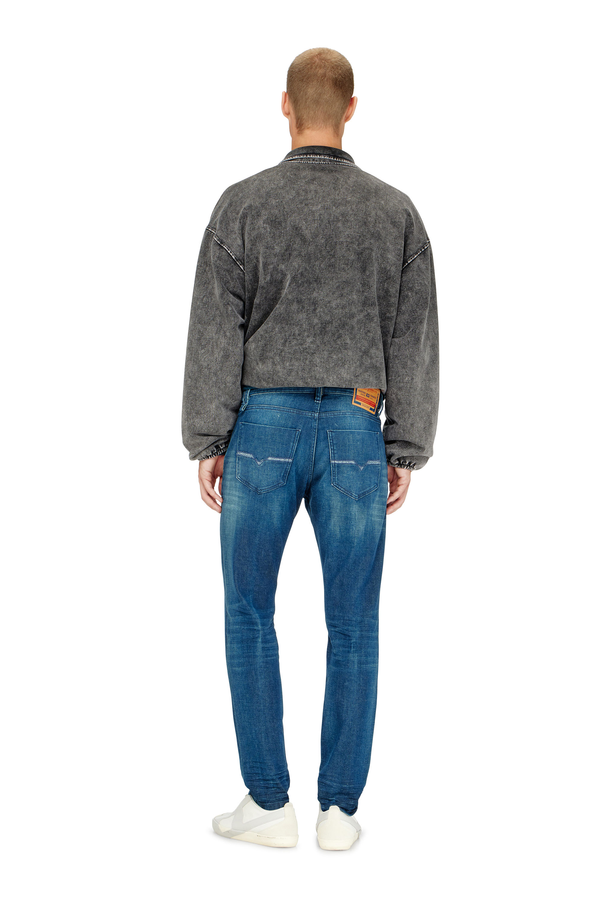 Diesel - Slim Jeans 2019 D-Strukt 0PBBZ Homme, Bleu moyen - Image 3