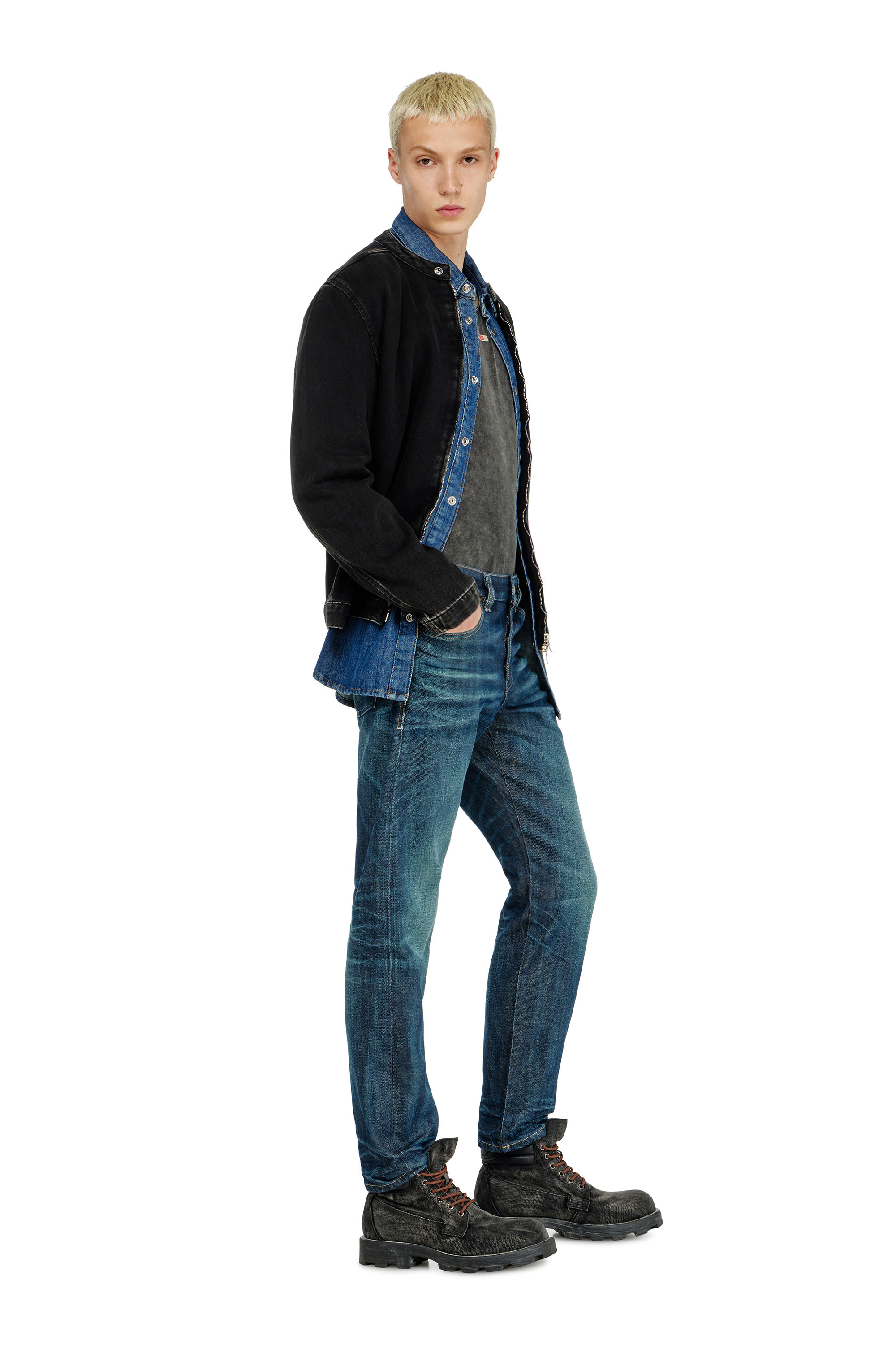 Diesel - Slim Jeans 1993 D-Vyl 09Q04 Homme, Bleu Fonc&eacute; - Image 4