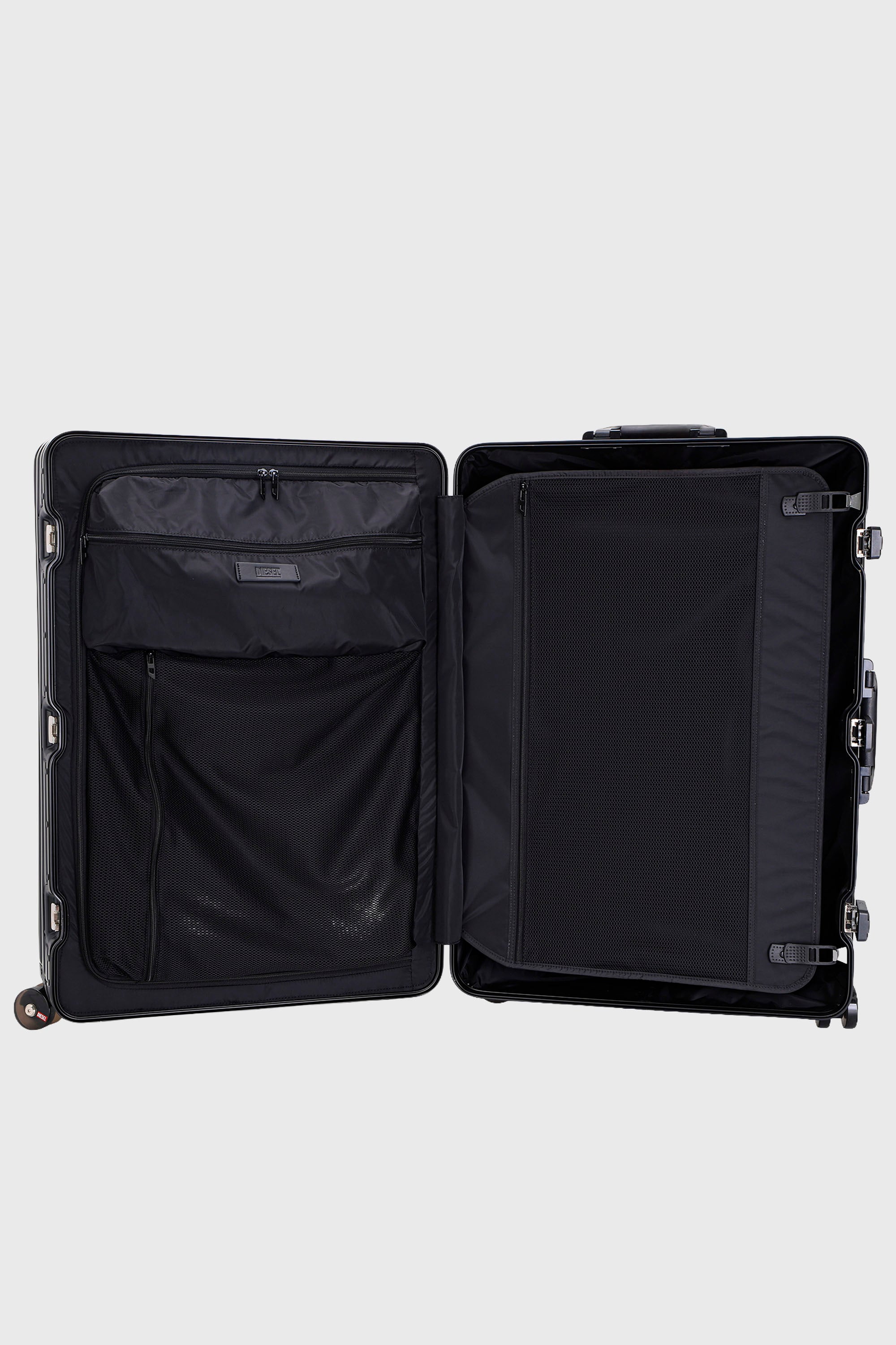 Diesel - DIESEL ALUMINUM TROLLEY- DSL002, Valise en aluminium taille L Mixte in Noir - 3