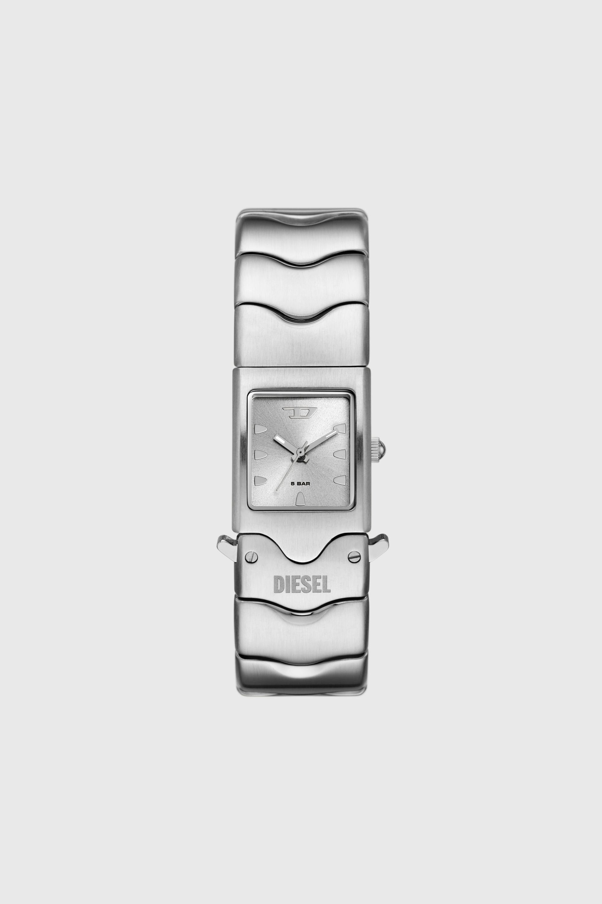 Diesel - DZ2222, Montre Closer en acier inoxydable Mixte in Gris argent&eacute; - 1