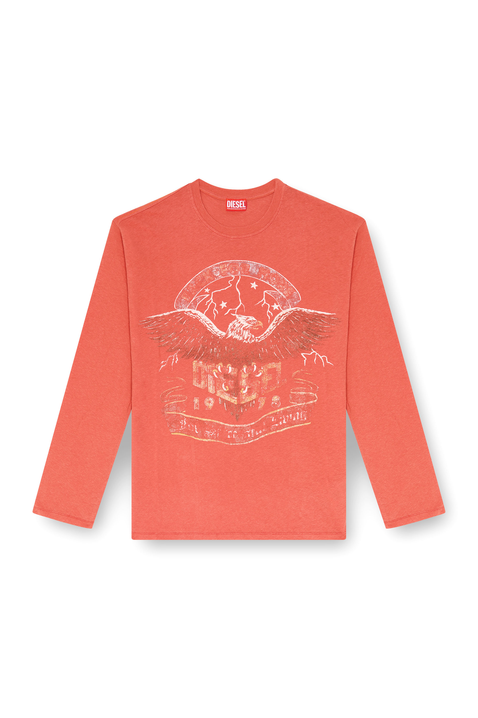 Diesel - T-GERI-LS, T-shirt &agrave; manches longues avec graphismes concert Homme in ToBeDefined - 2