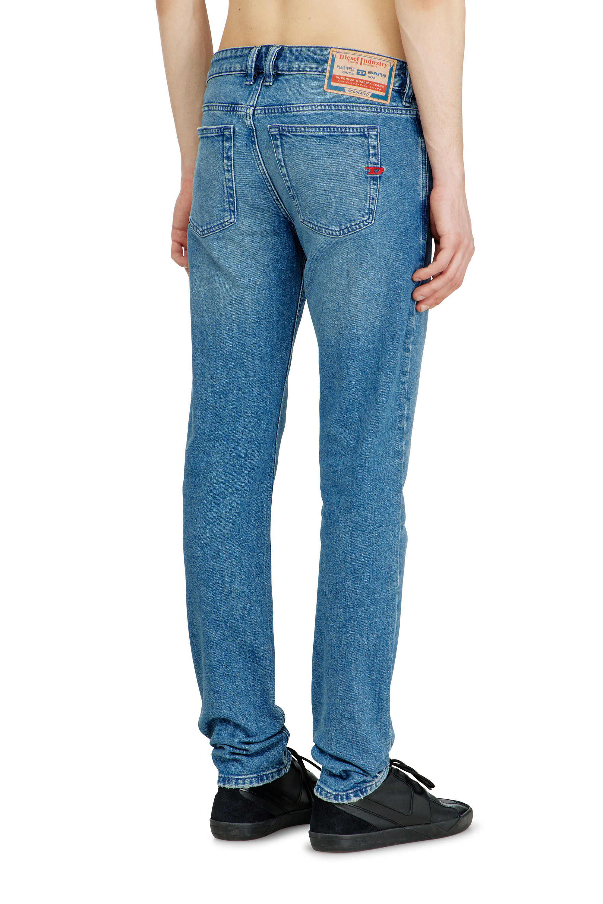 Diesel - Skinny Jeans 1979 Sleenker 0BEBI Homme, Bleu Clair - Image 3