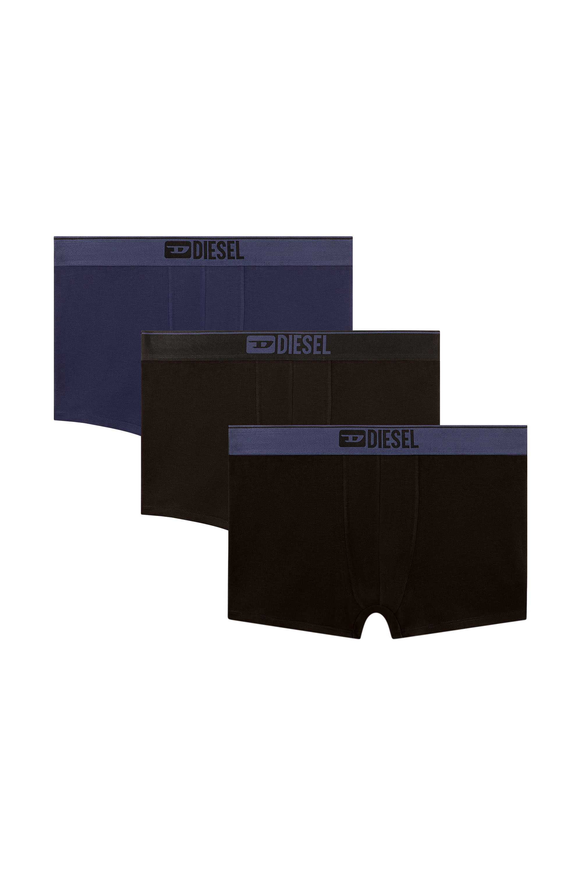 Diesel - UMBX-DAMIENTHREEPACK, Lot de trois boxers couleur unie Homme in Polychrome - 1