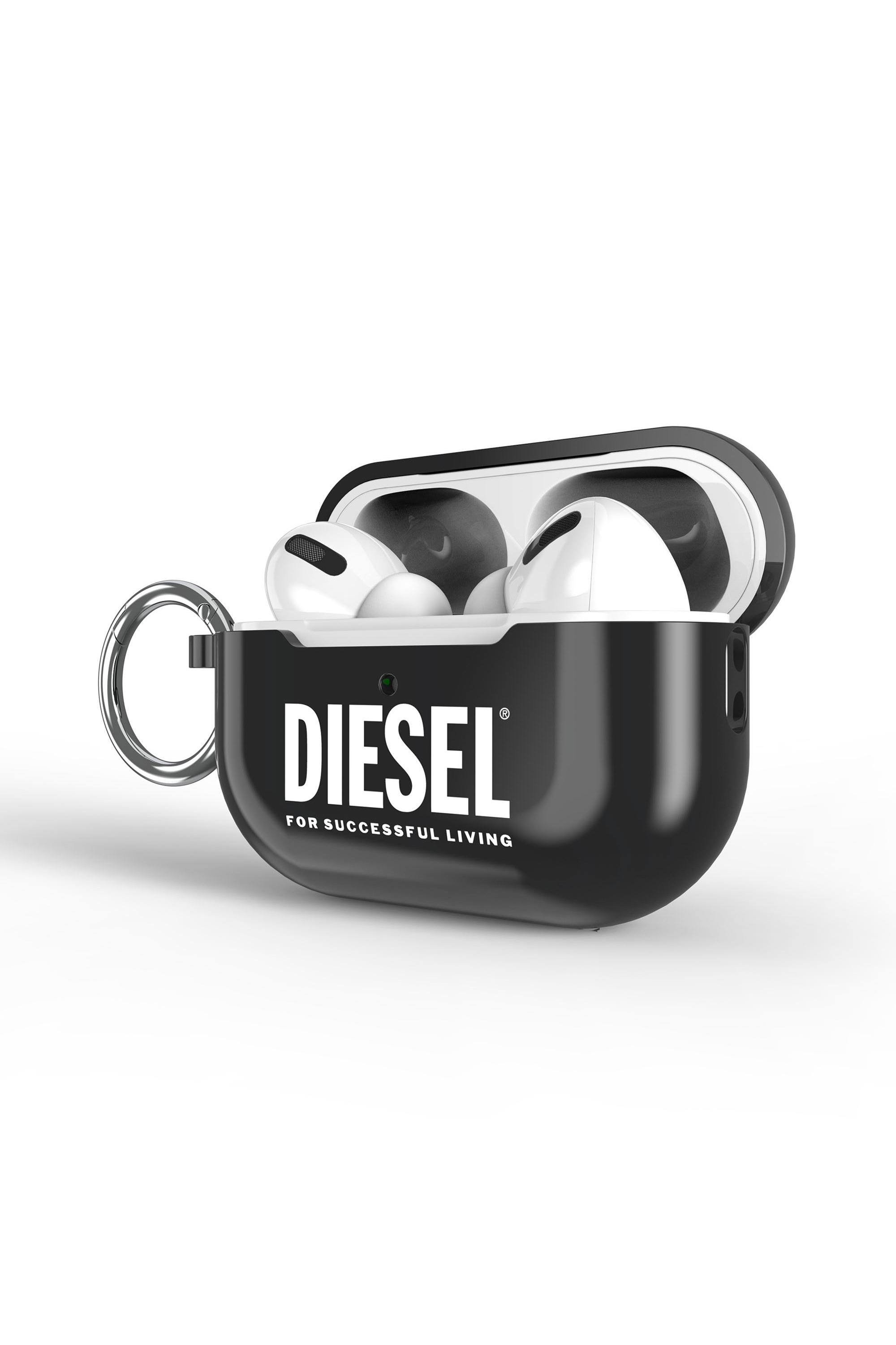 Diesel - 60193 AIRPOD CASE, Coque pour Airpods Pro / Pro 2 Mixte in Noir - 2