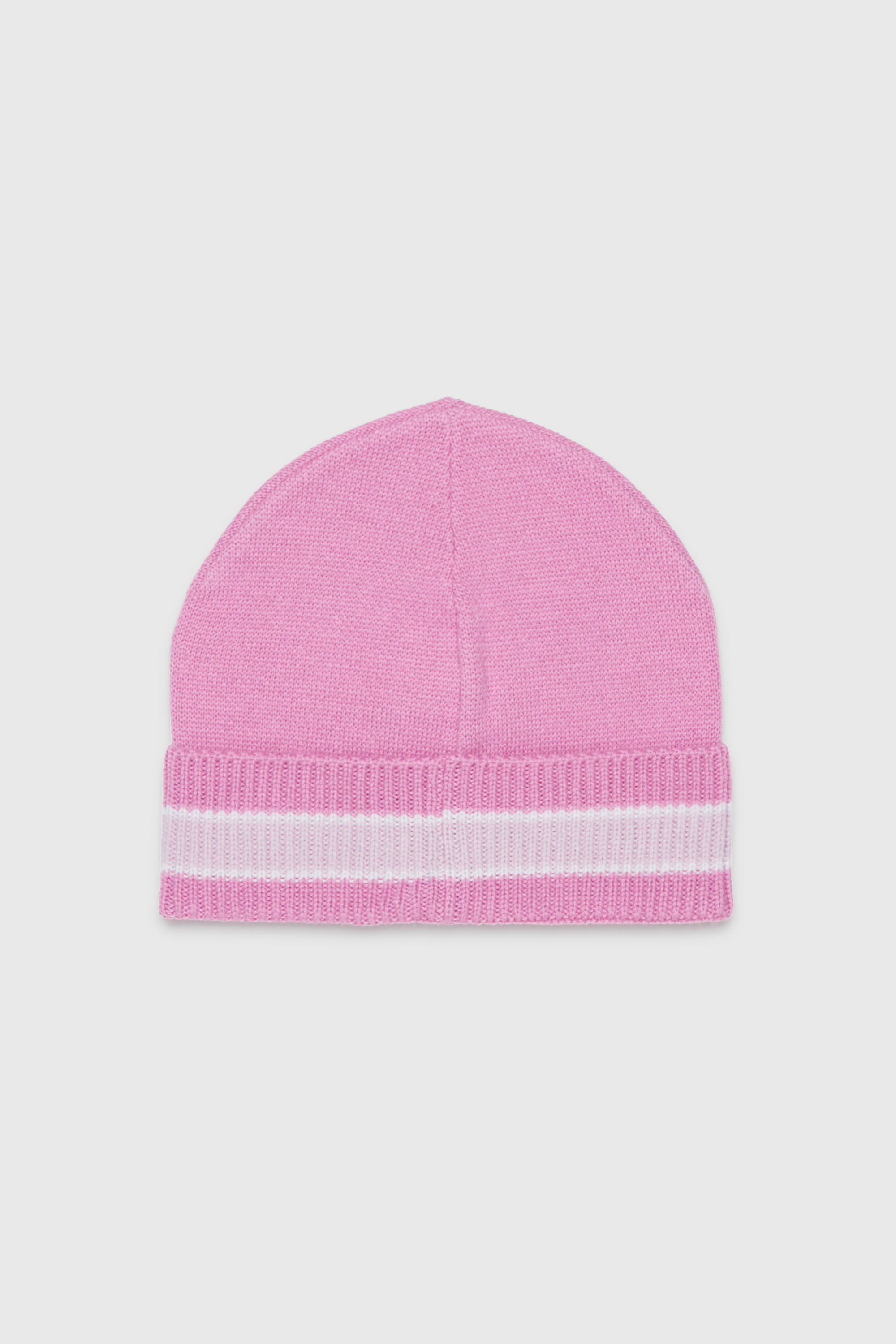 Diesel - FMOB, Bonnet ray&eacute; en m&eacute;lange de laine Mixte in Rose - 2