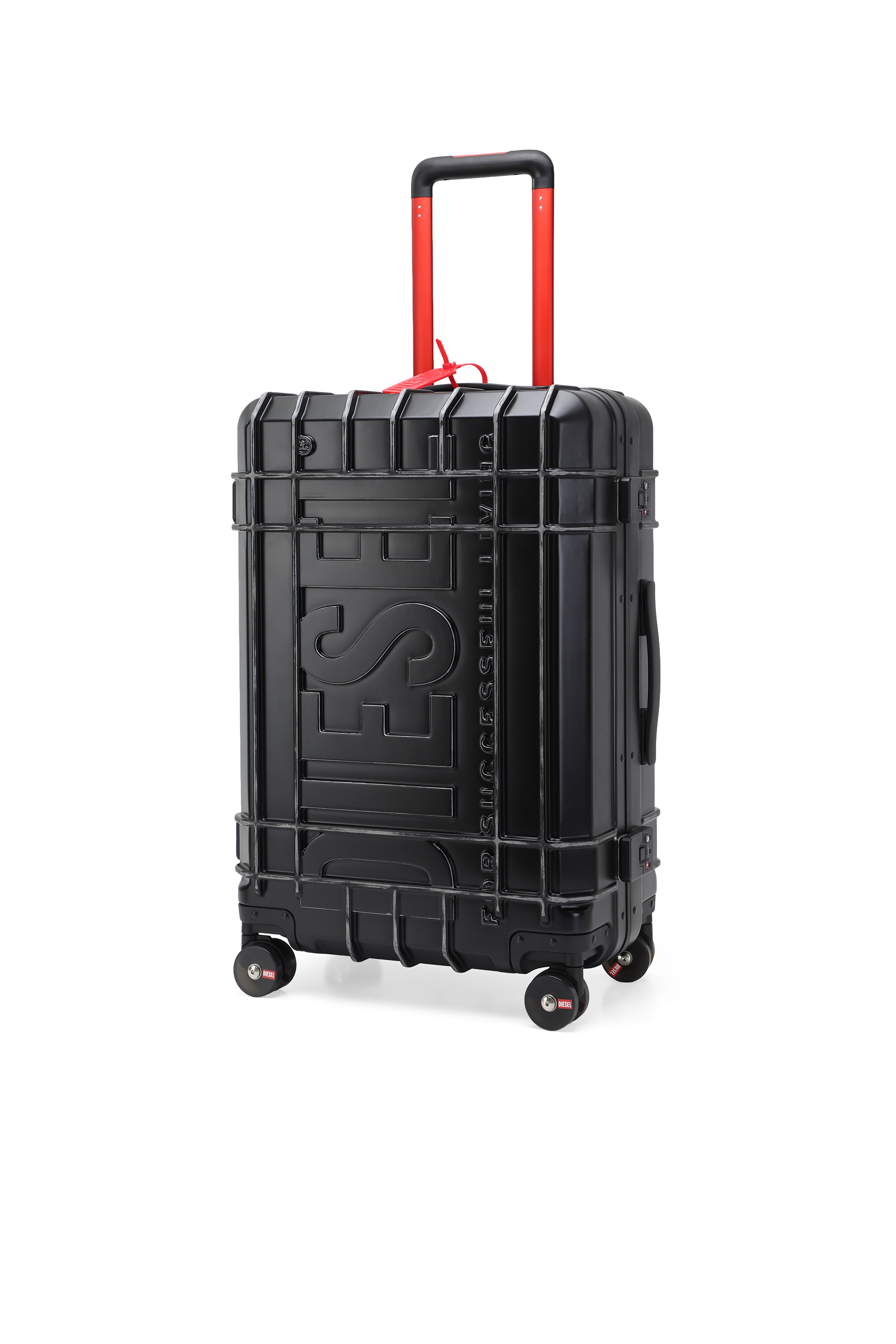 Diesel - DIESEL PC STRONG IMAGE TROLLEY- DSL003, Valise cabine robuste 24" Mixte in Noir - 5