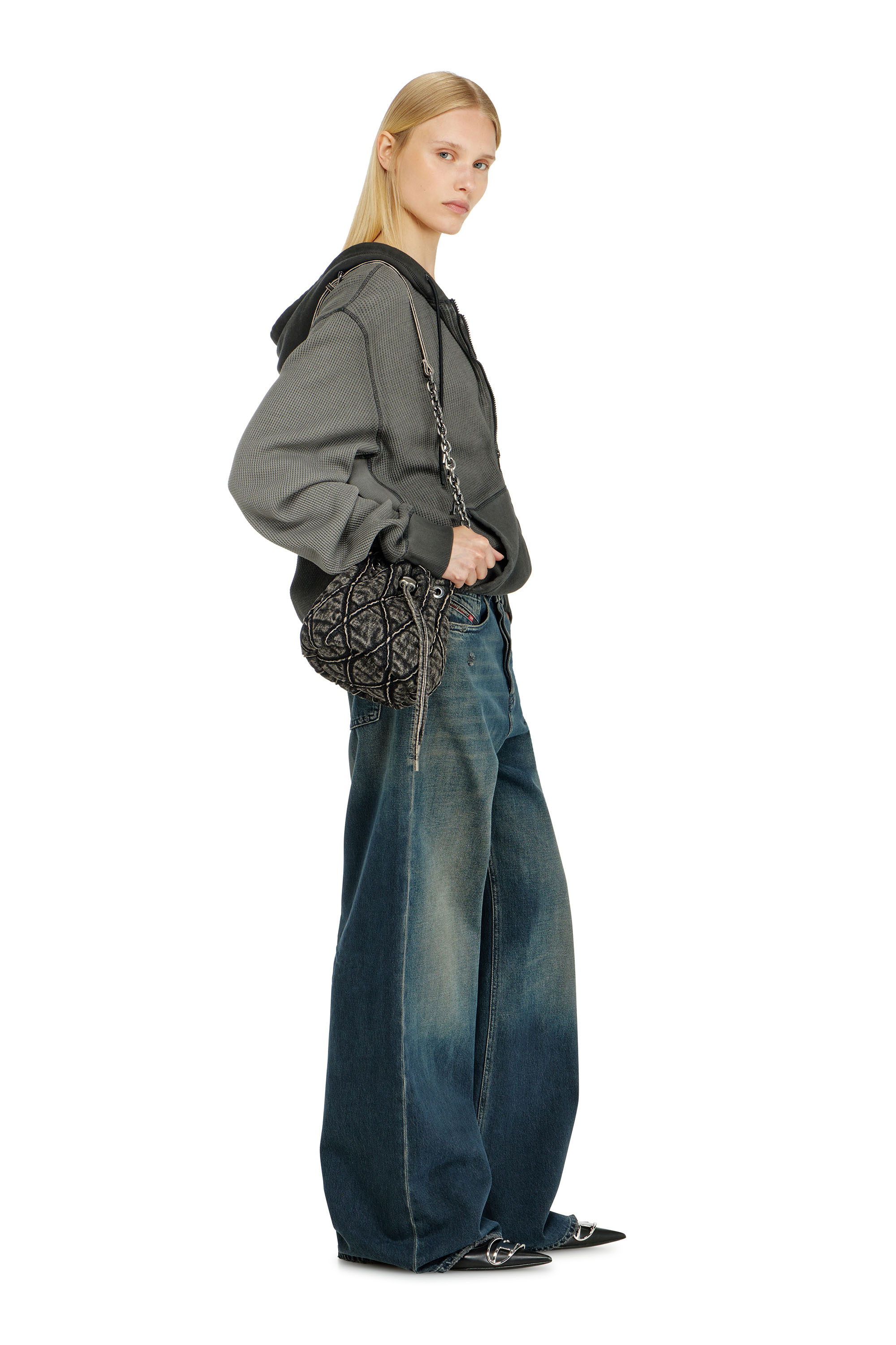 Diesel - Relaxed Jeans 1996 D-Sire 09N67 Mixte, Bleu Fonc&eacute; - Image 2