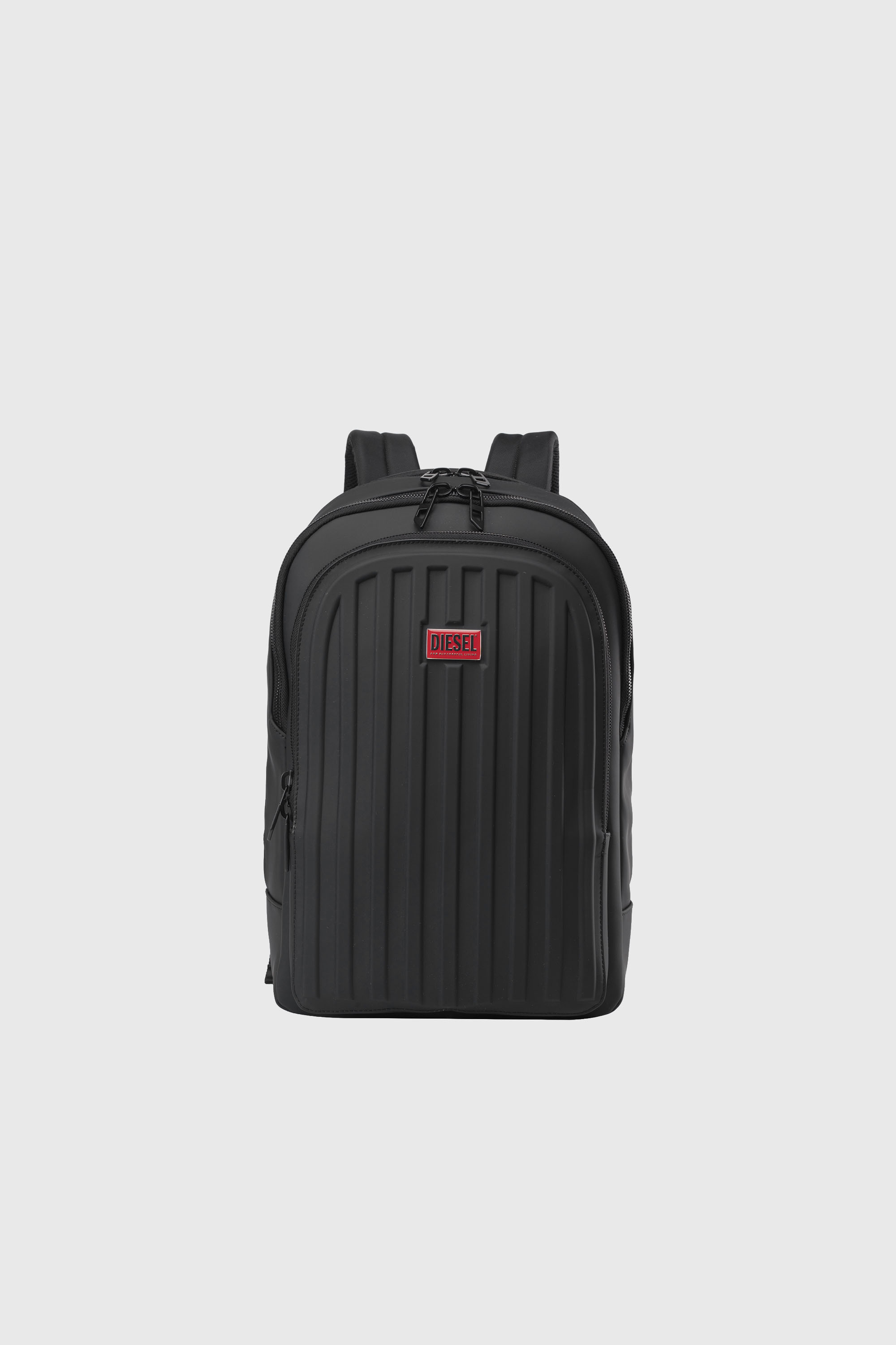 Diesel - DIESEL ALUMINUM BACKPACK DSB003, Sac &agrave; dos d'affaires fonctionnel Mixte in Noir - 1