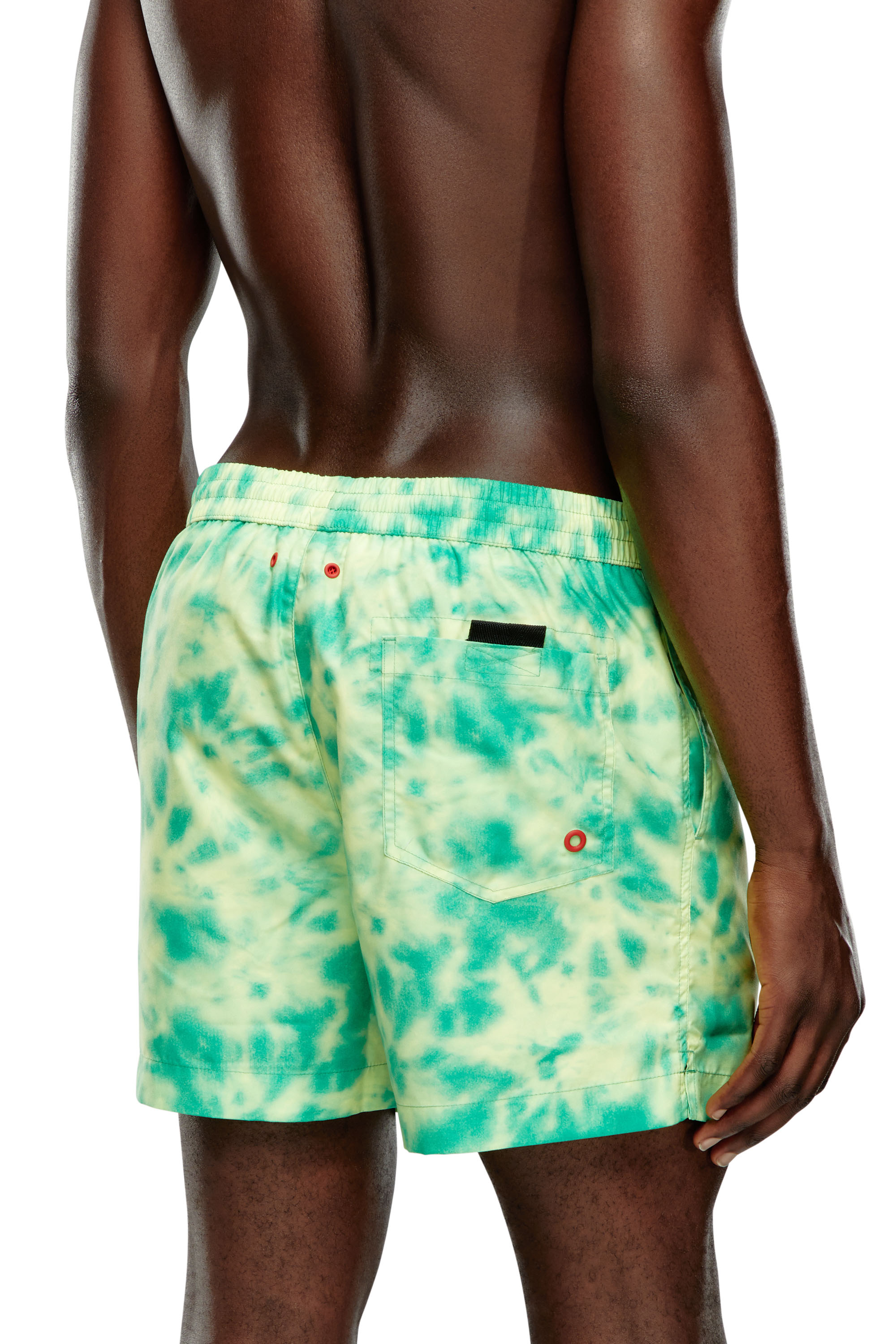 Diesel - BMBX-KEN-37, Short de bain mi-long avec imprim&eacute; tie-dye Homme in Polychrome - 3