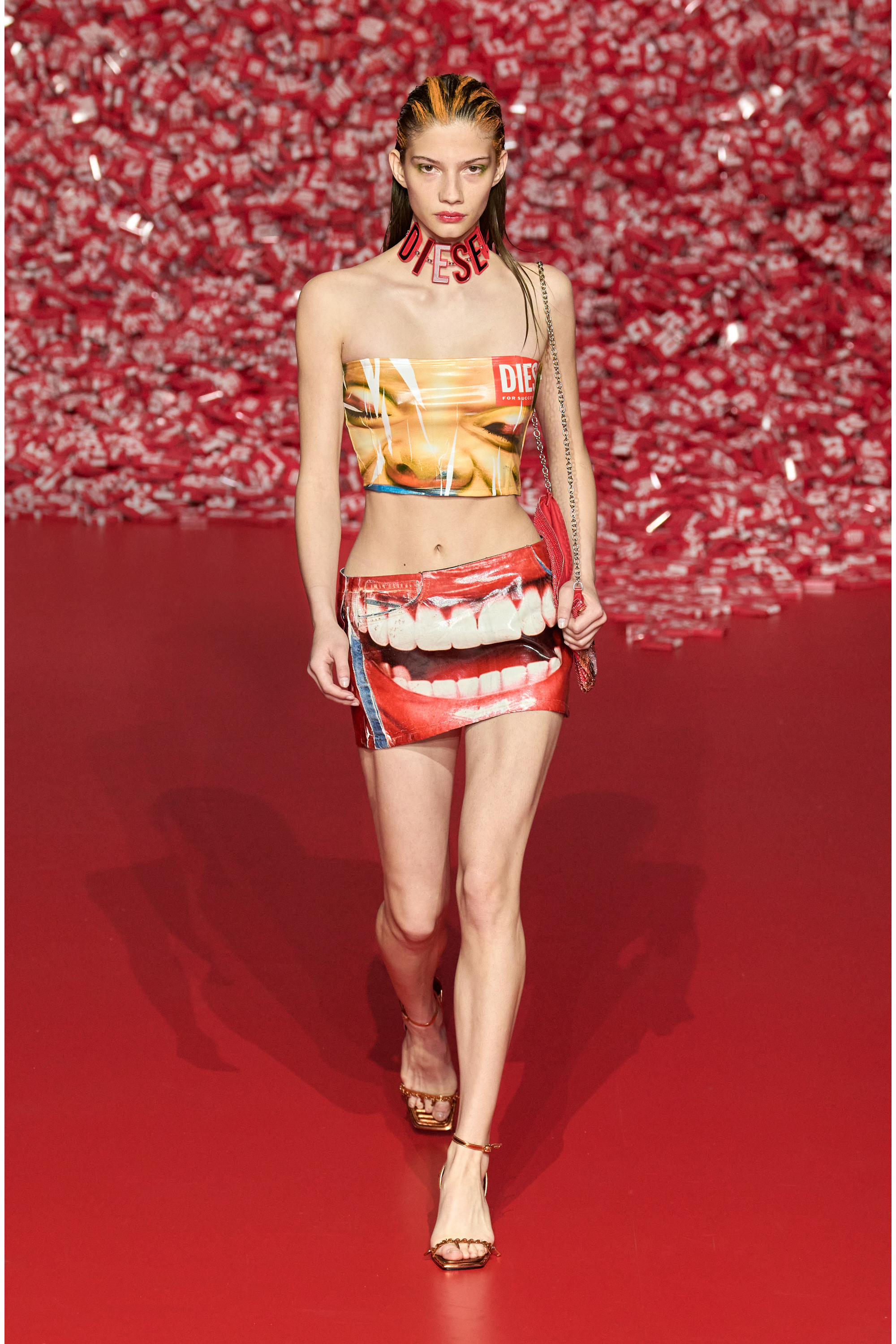 Diesel - DE-PRA-MINI-FSD, Rouge/Blanc - Image 5