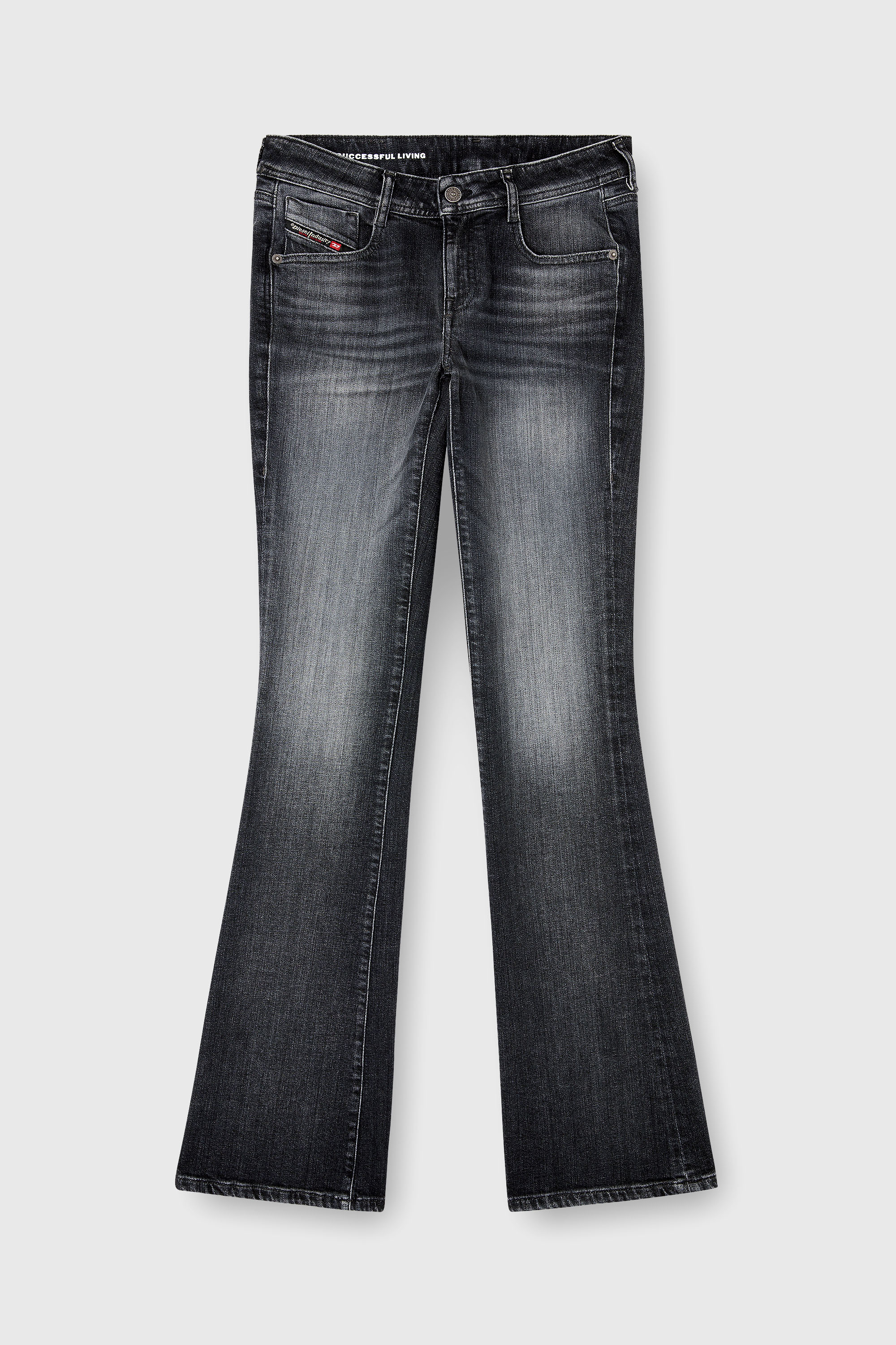 Diesel - Bootcut Jeans 1969 D-Ebbey 09L98 Femme, Noir/Gris fonc&eacute; - Image 6