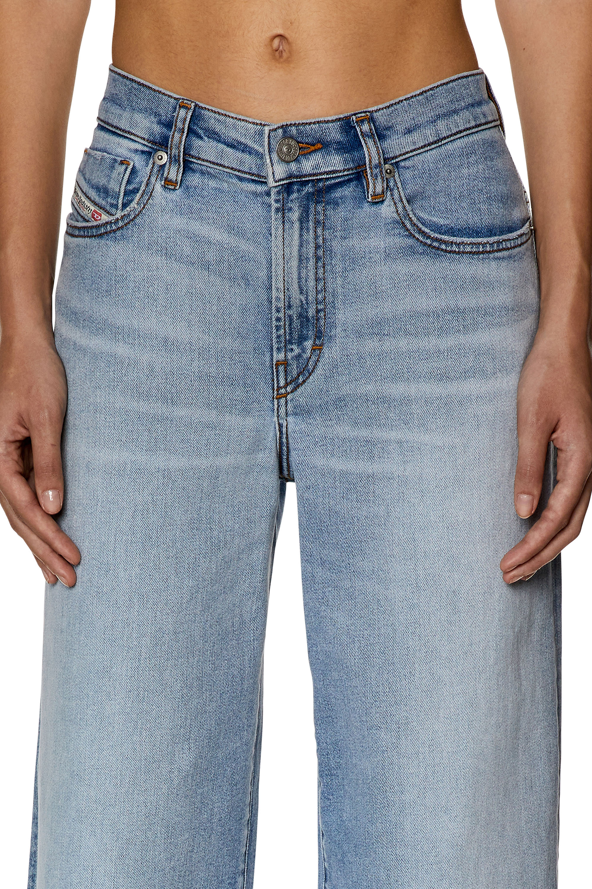 Diesel - Bootcut and Flare Jeans 2000 Widee 0AJAT, Bleu Clair - Image 3