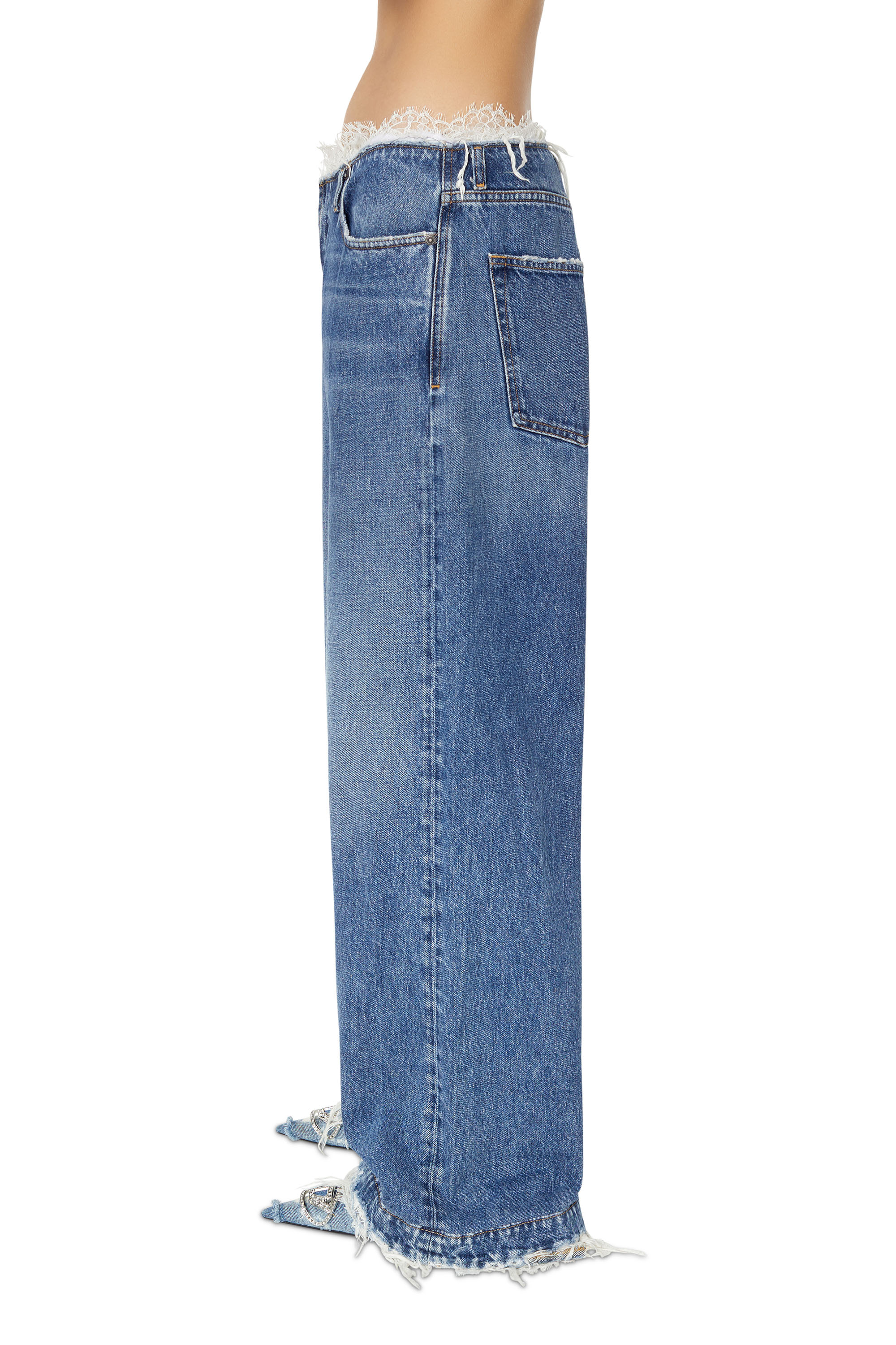 Diesel Jeans taille basse bleu style d\u00e9contract\u00e9 Mode Jeans Jeans taille basse 
