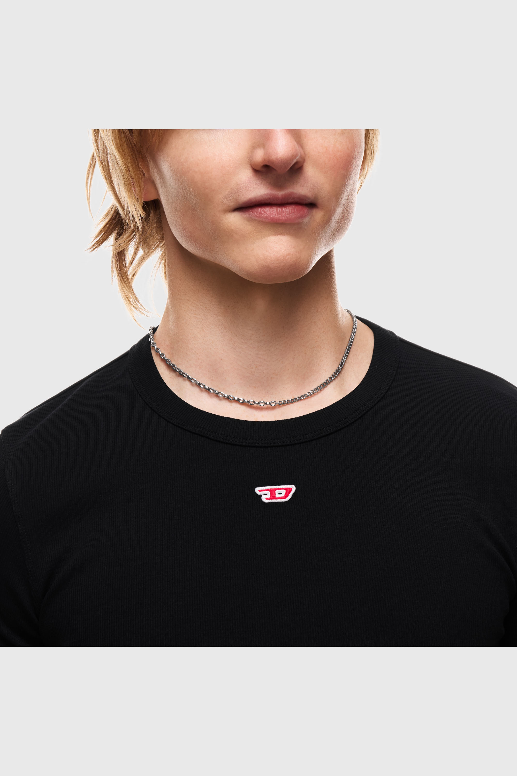 Diesel - DX1695040 JEWELLERY, Collier cha&icirc;ne multi-usage en acier inoxydable Mixte in Gris argent&eacute; - 5