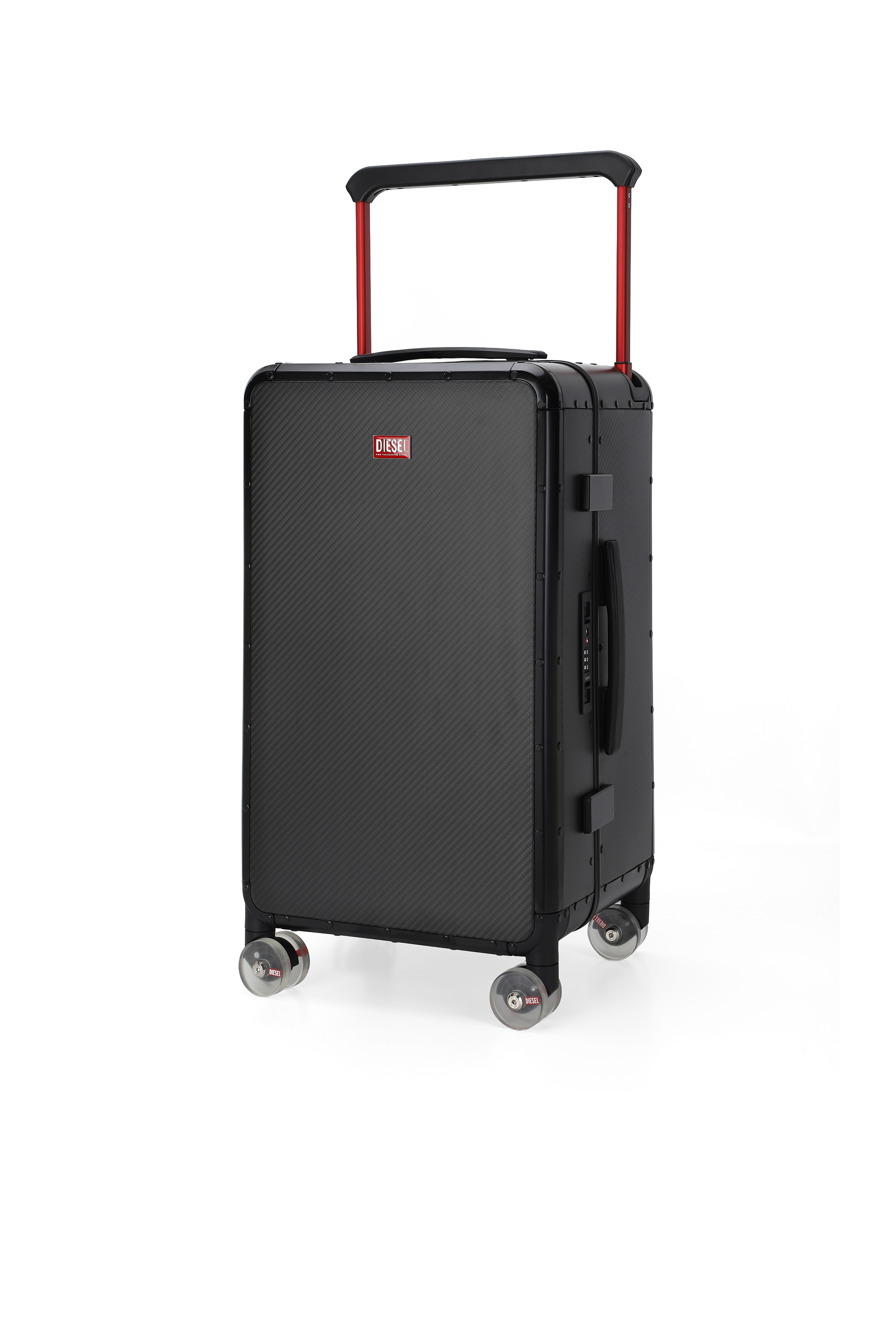 Diesel - DSL CARBON FIBER TROLLEY-BLACK- DSL001, Valise en fibre de carbone taille M Mixte in Noir - 5
