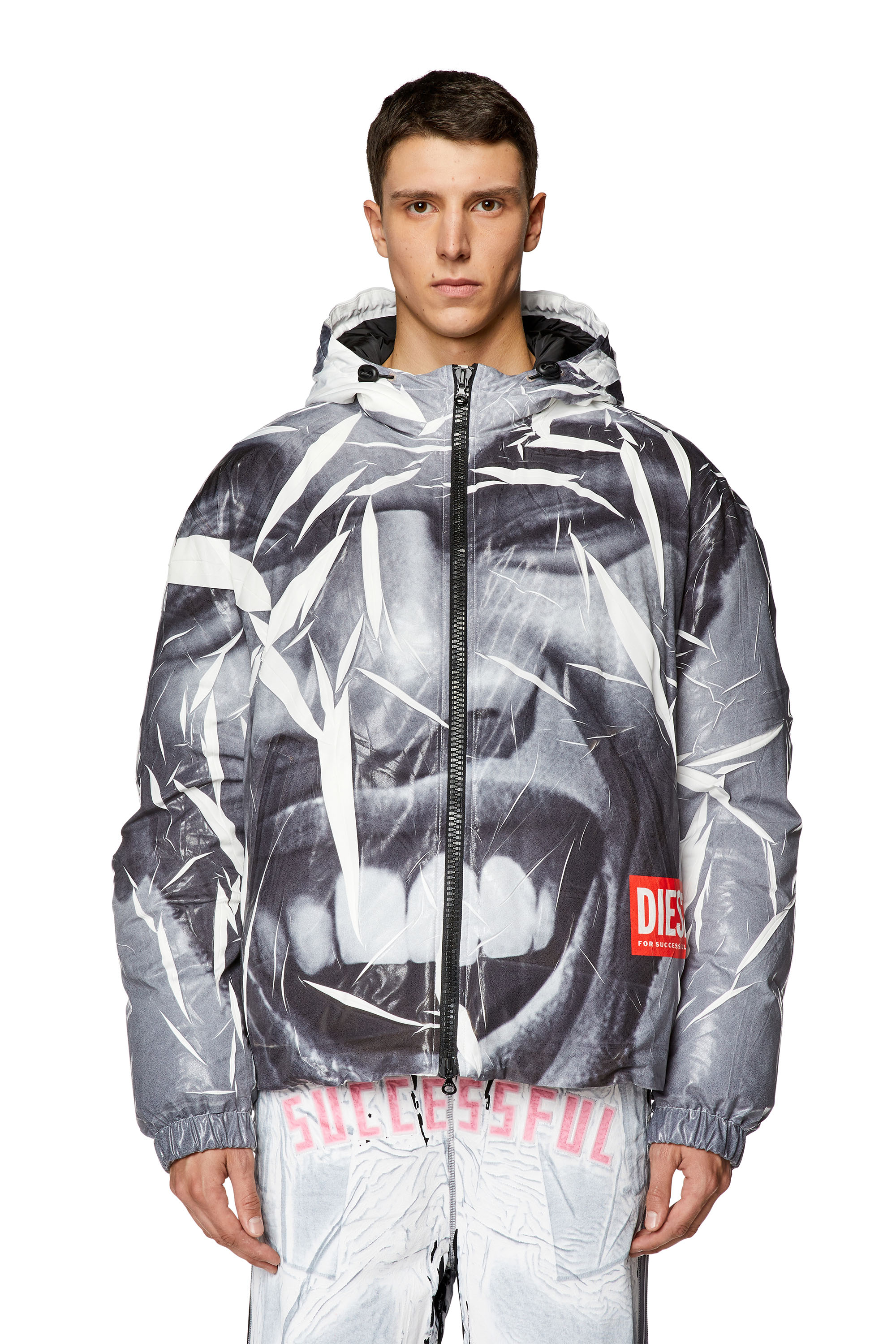 Diesel - J-THOOT, Gris/Blanc - Image 5