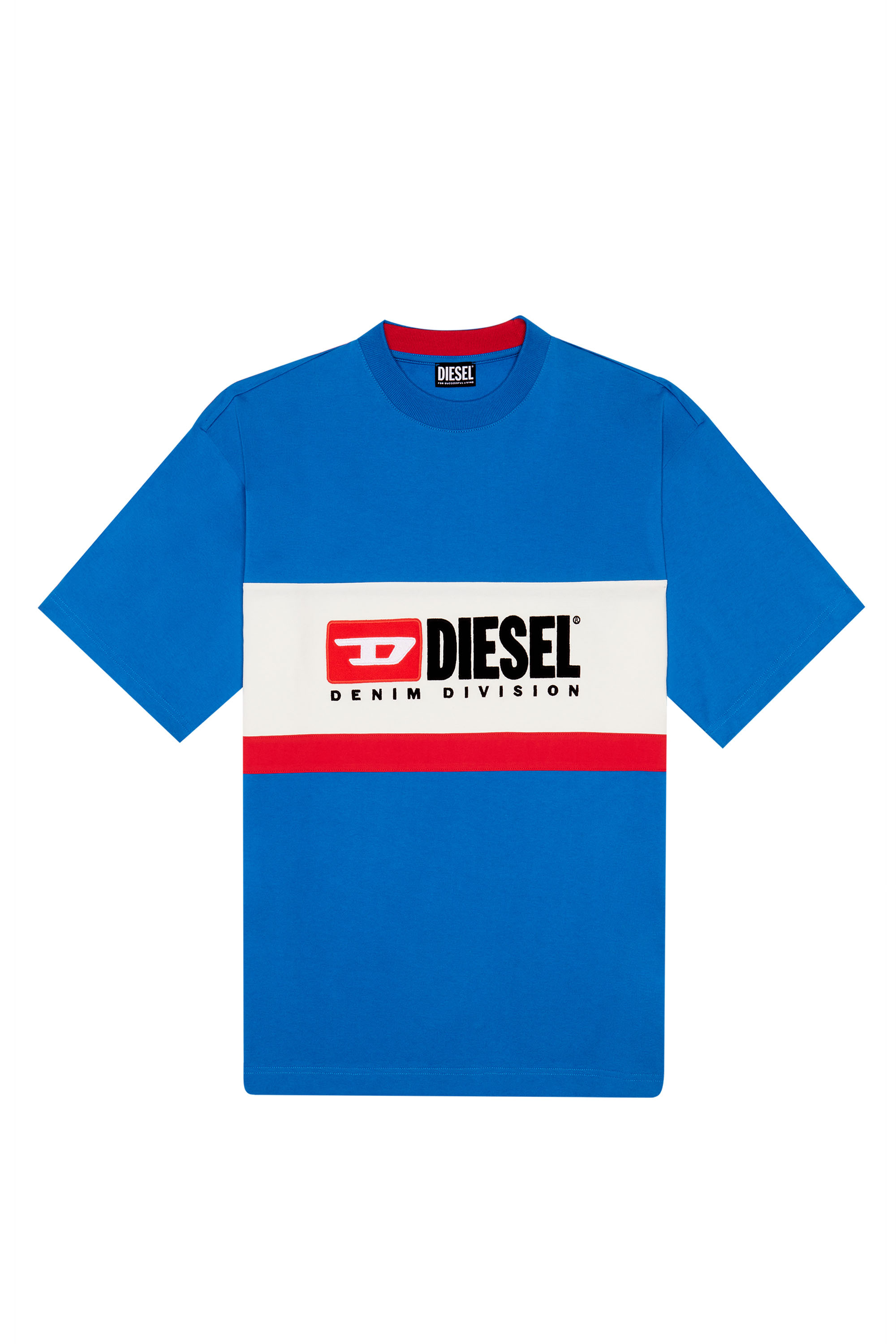 Diesel - T-STREAP-DIVISION, Bleu - Image 1