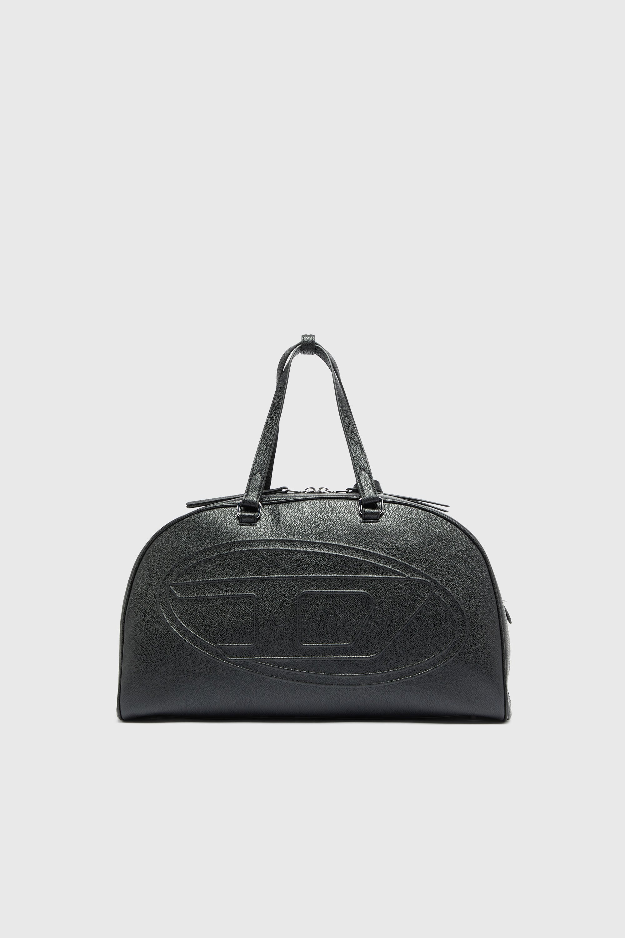 Diesel - 1DR DOME DUFFLE, 1DR Dome  - Sac de voyage en cuir avec Oval D Mixte in Noir - 1